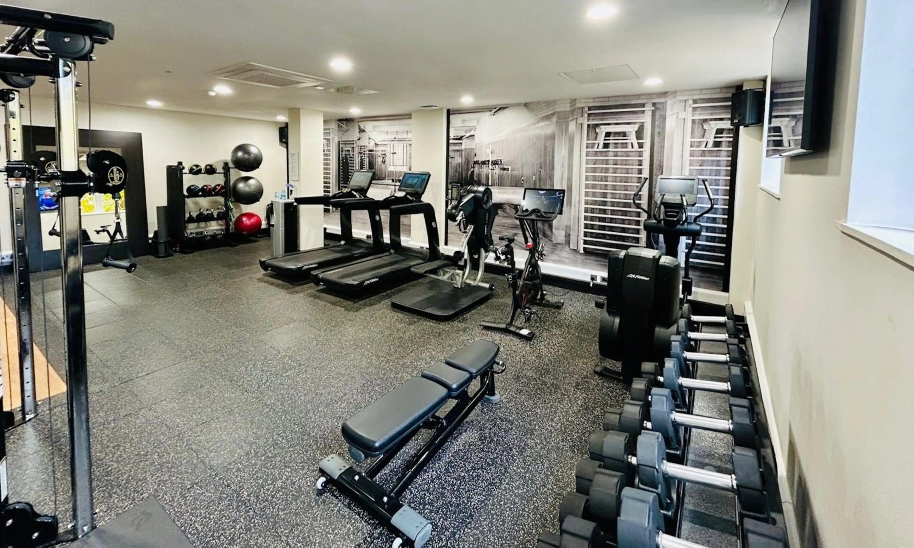 Fitness centre/facilities in DoubleTree by Hilton Hotel Nottingham - Gateway