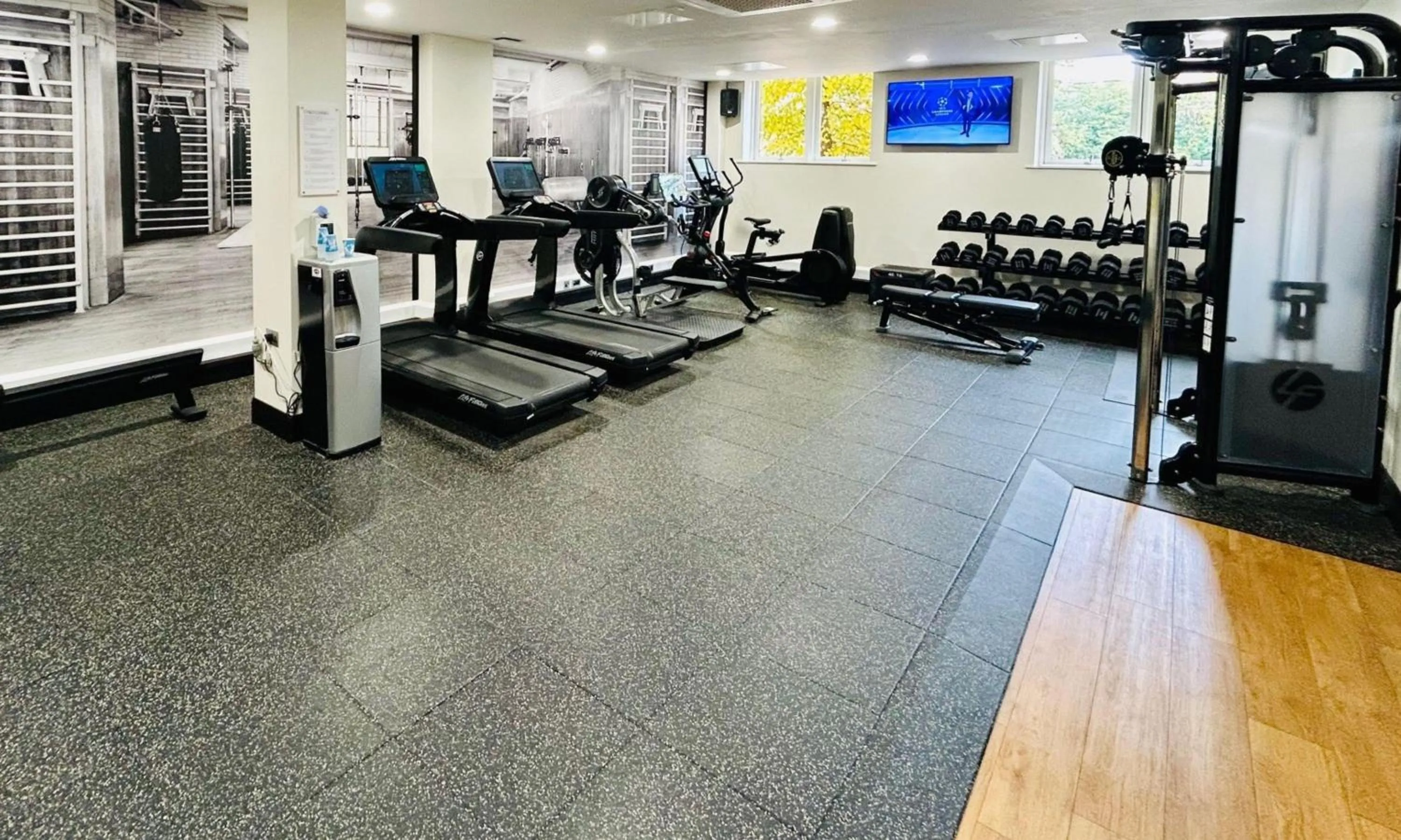 Fitness centre/facilities in DoubleTree by Hilton Hotel Nottingham - Gateway