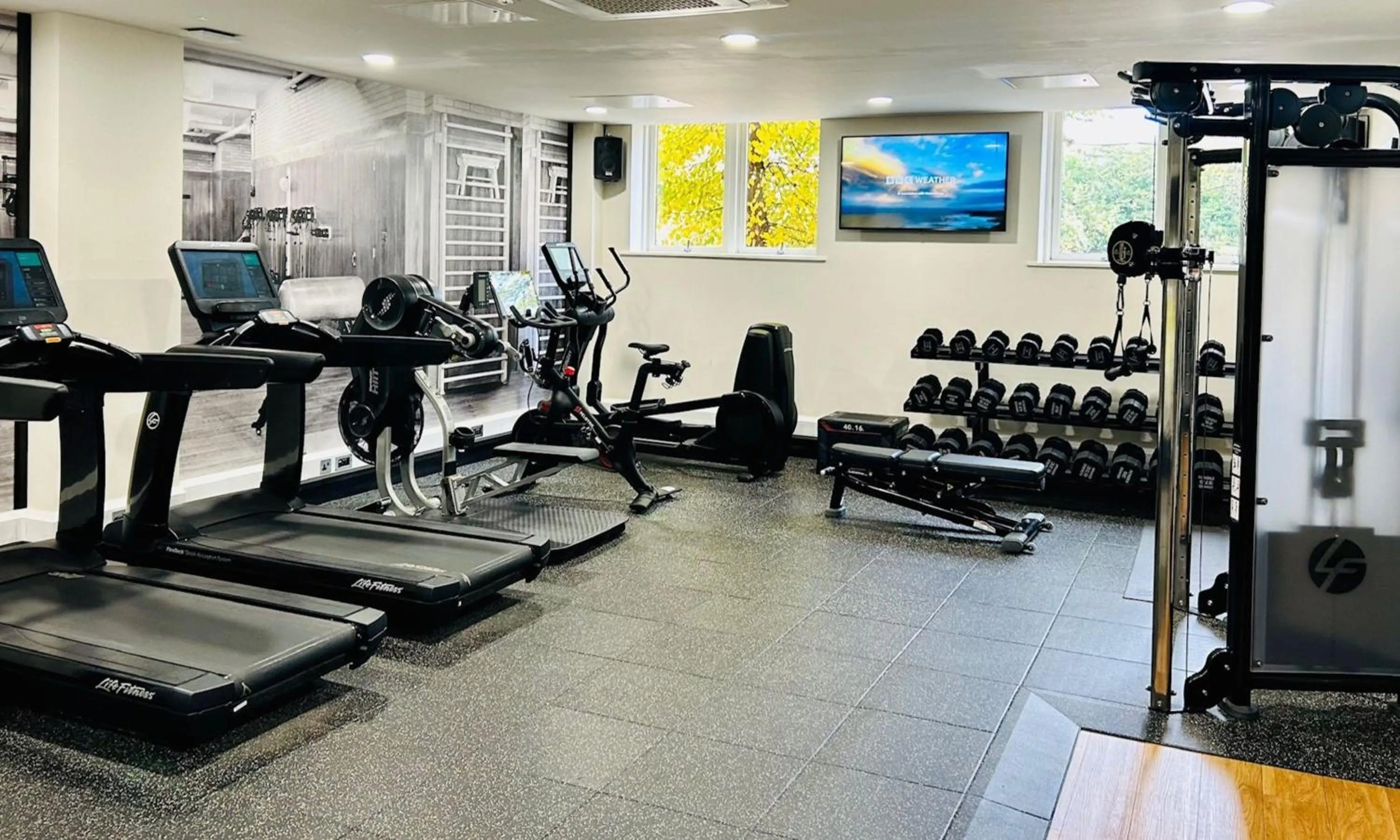 Fitness centre/facilities in DoubleTree by Hilton Hotel Nottingham - Gateway