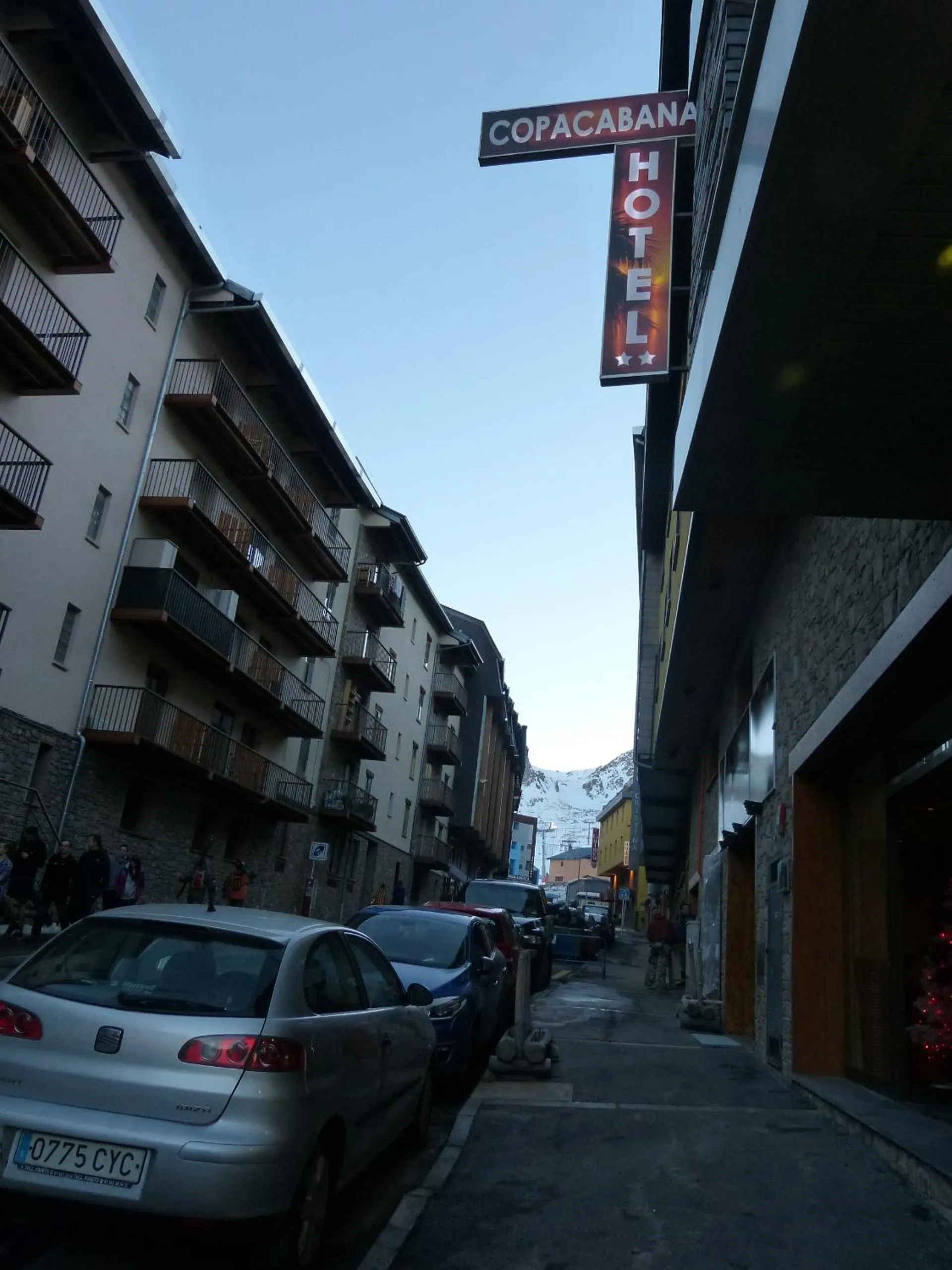 Street view in Hotel Copacabana