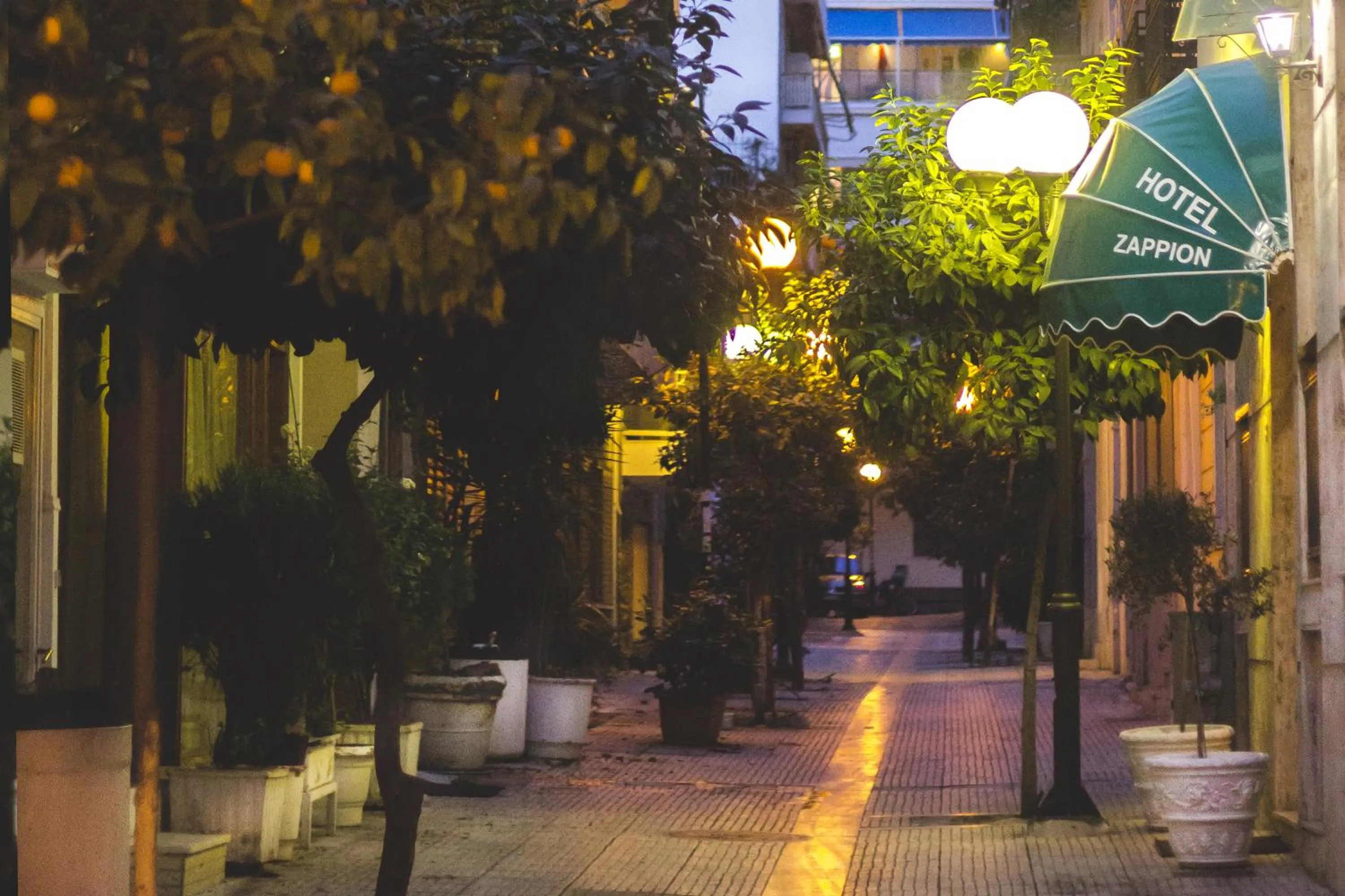 Off site in Zappion Hotel