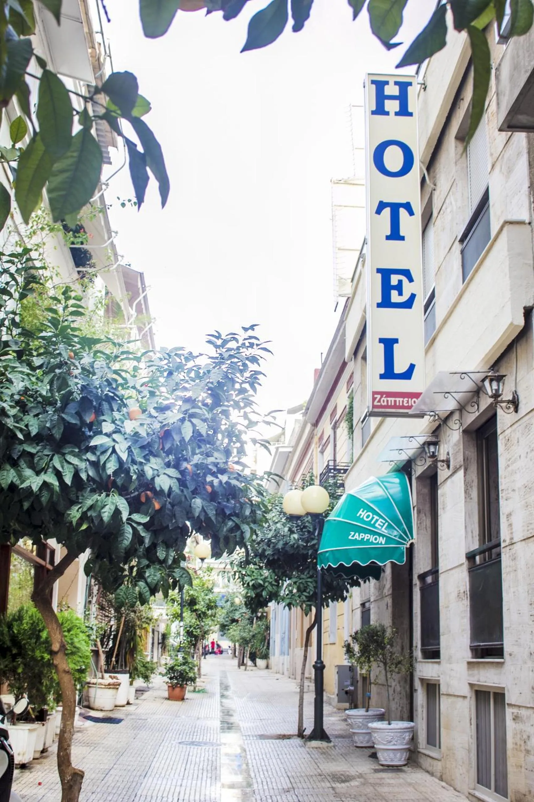 Facade/entrance in Zappion Hotel