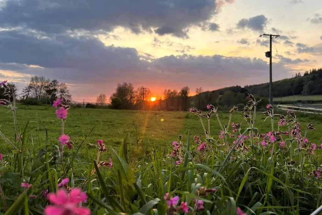 Sunset in Kenton Mill Farm