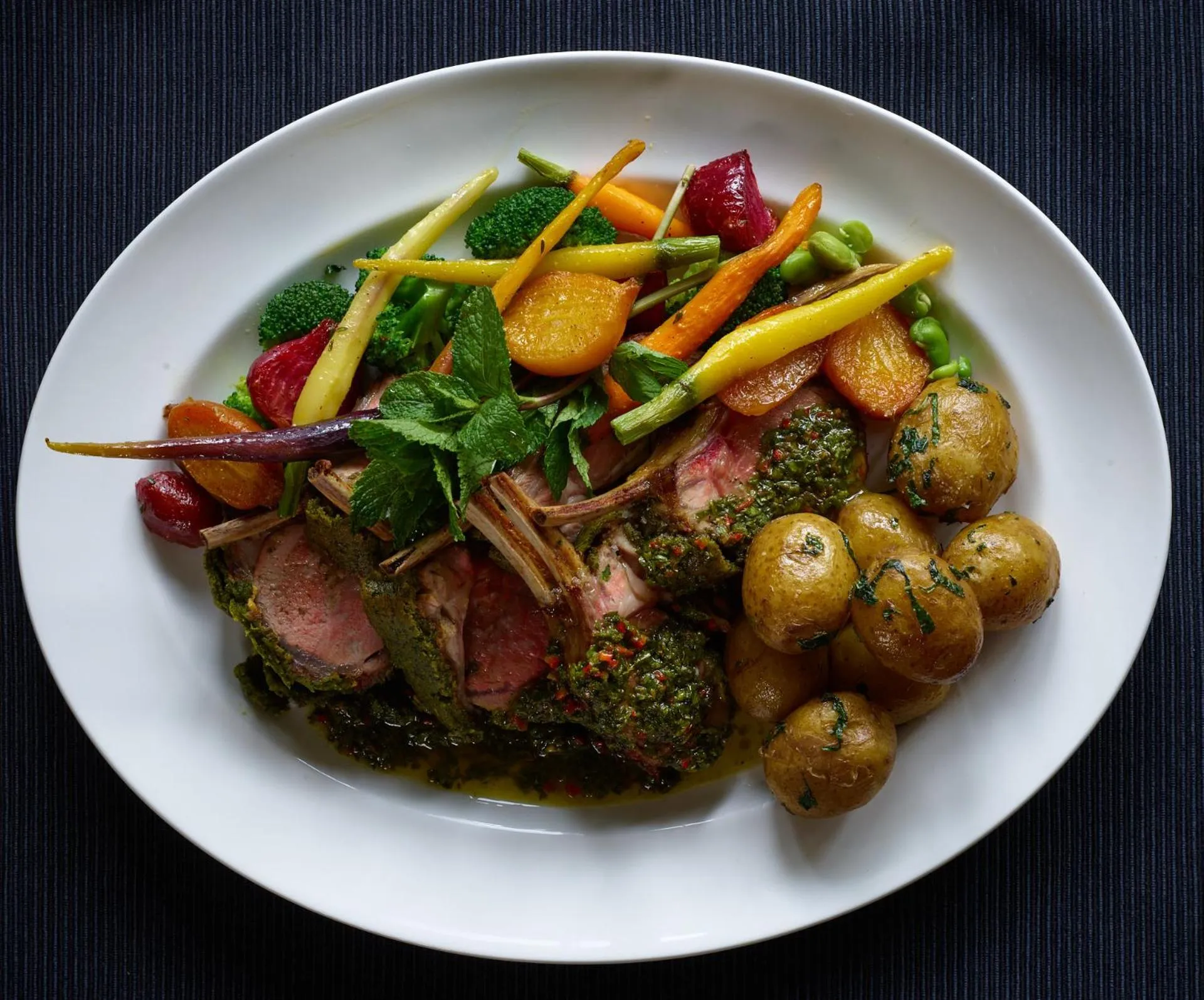 Food close-up in The Mitre, Hampton Court