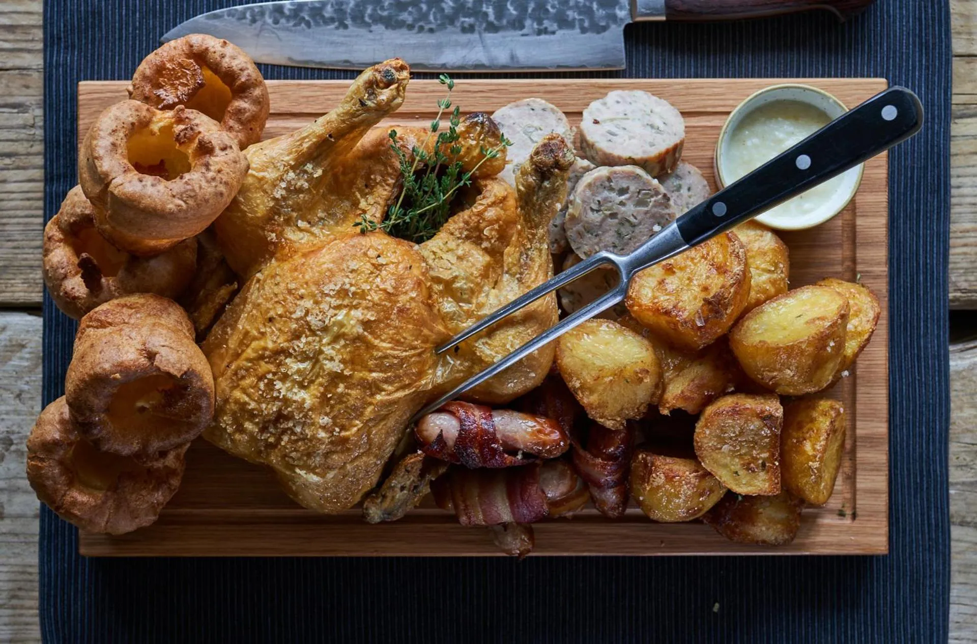 Food close-up in The Mitre, Hampton Court