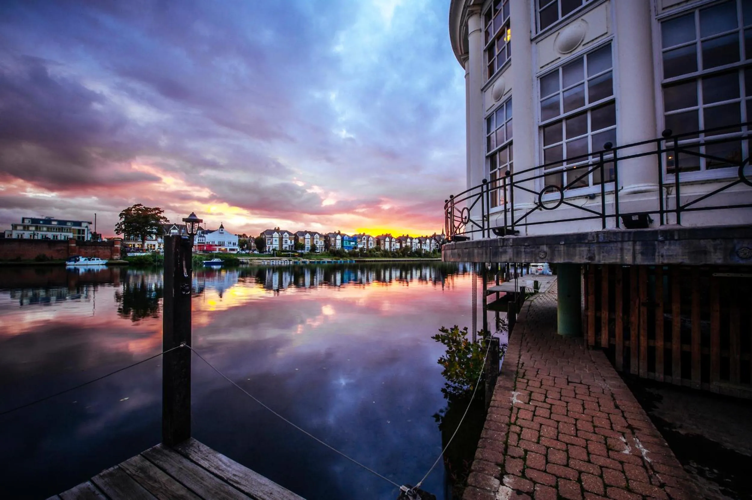 Night in The Mitre, Hampton Court