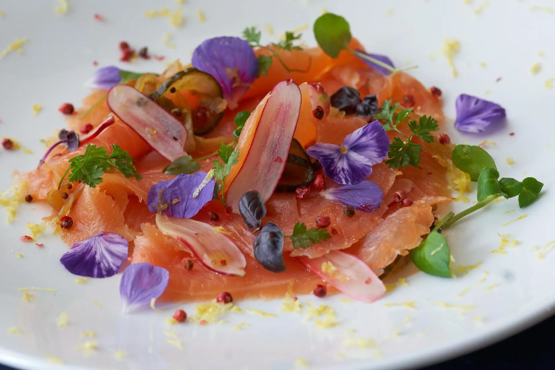 Food close-up in The Mitre, Hampton Court
