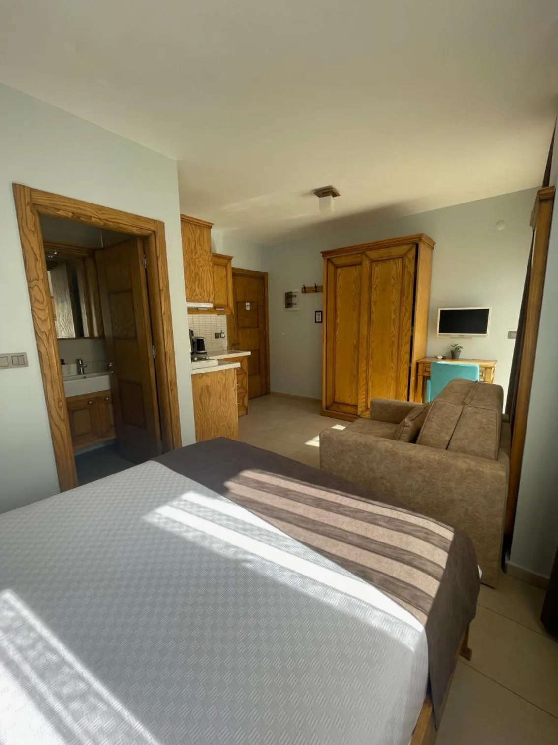 Bed in Veziroğlu Apart