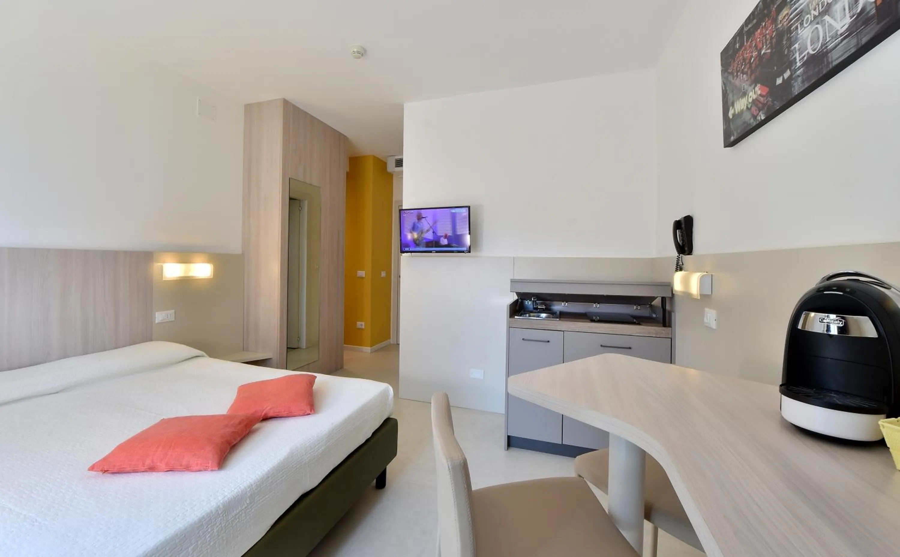 Bed in Hotel Meublè Nazionale