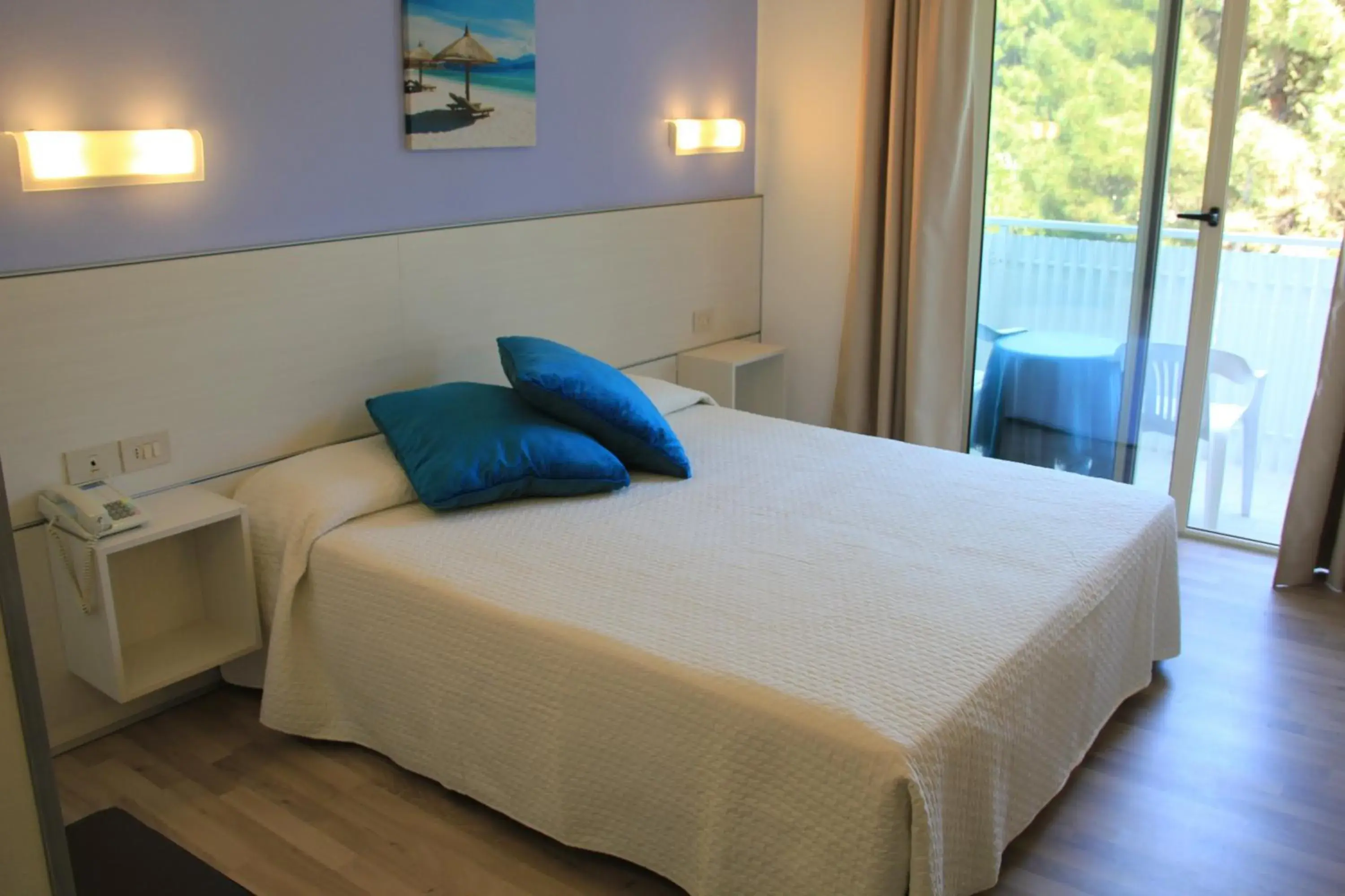 Two Connecting Rooms with Balcony (3 Adults) in Hotel Meublè Nazionale Two Connecting Rooms with Balcony (3 Adults) in Hotel Meublè Nazionale