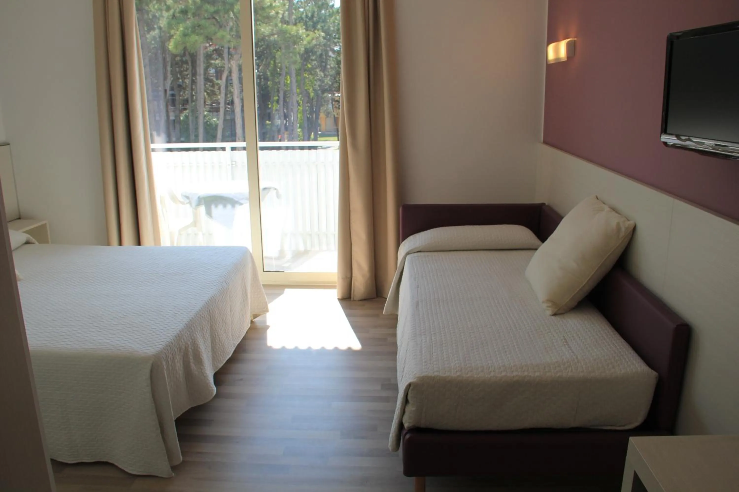 Bed in Hotel Meublè Nazionale