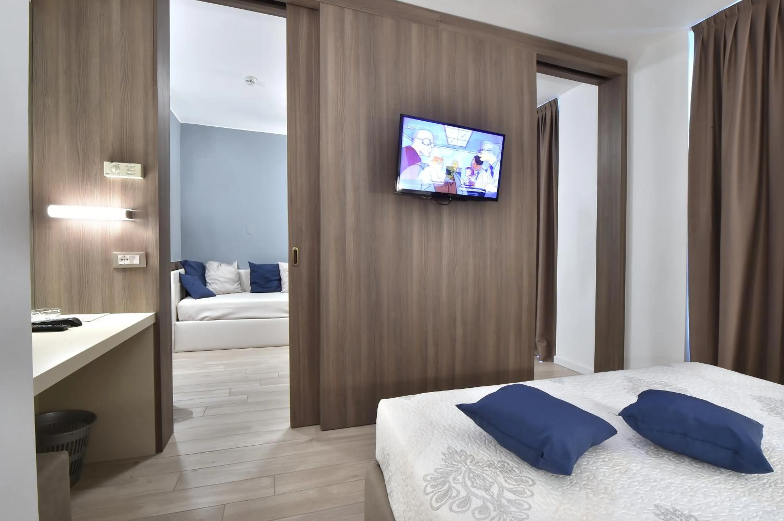 Bed in Hotel Meublè Nazionale