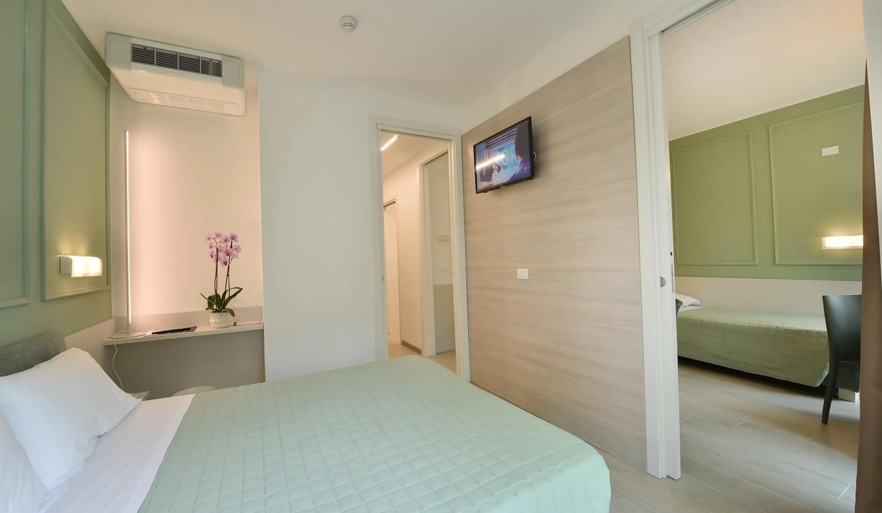 Bed in Hotel Meublè Nazionale