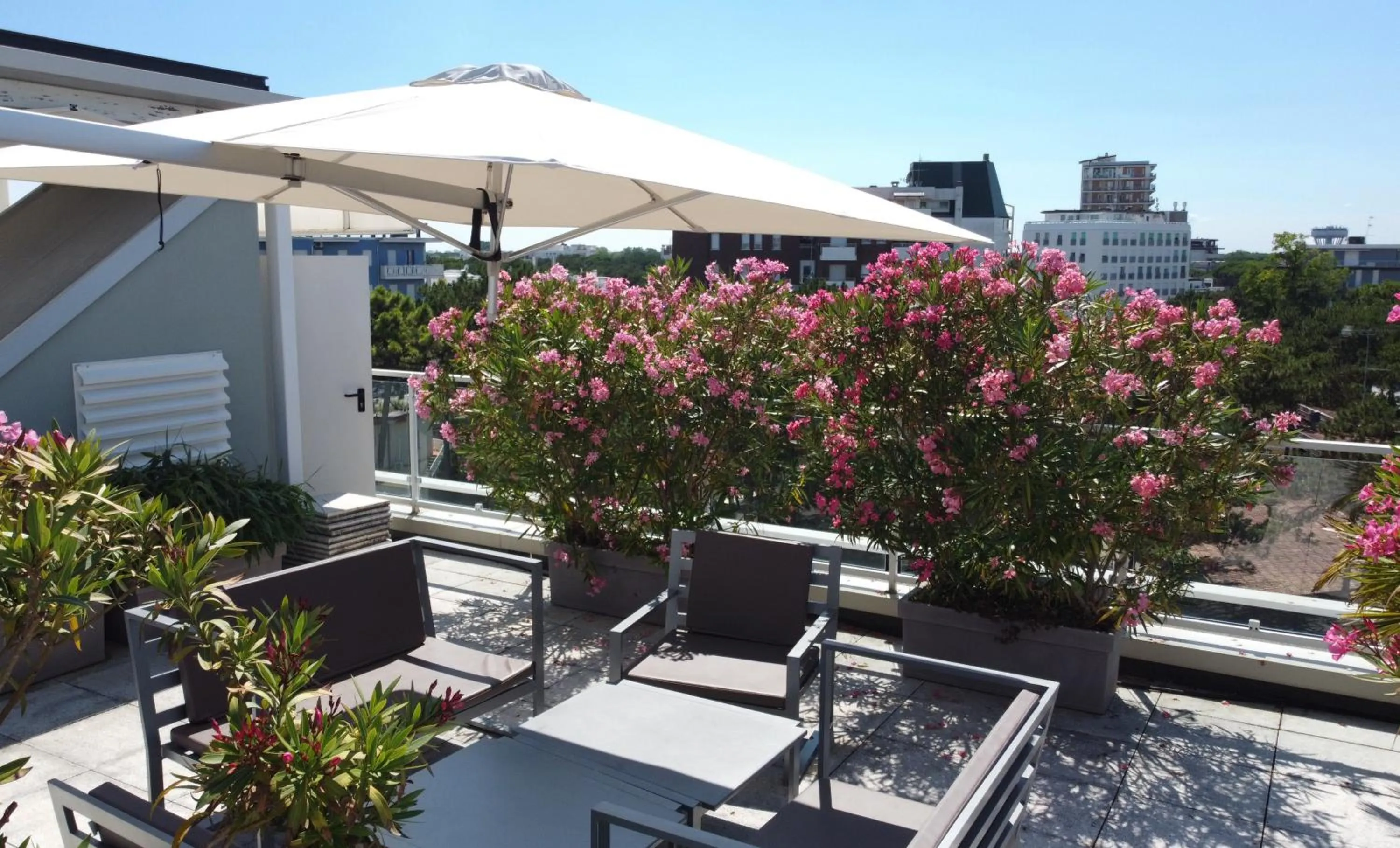 Balcony/Terrace in Hotel Meublè Nazionale