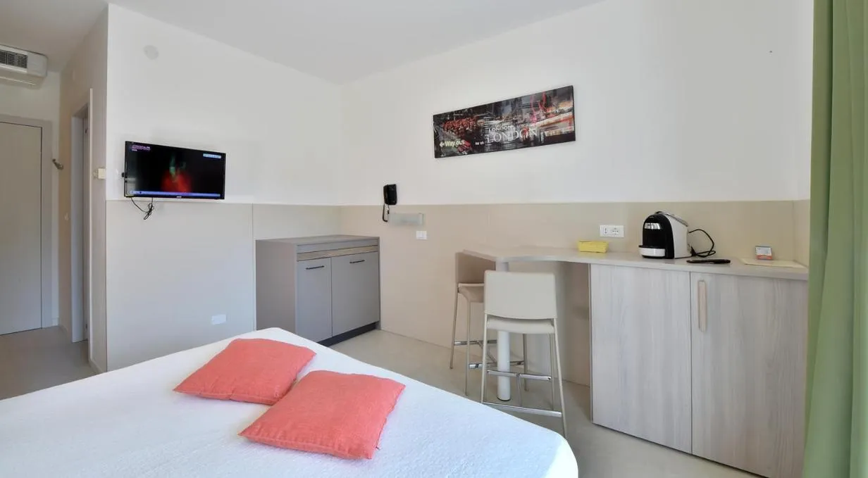 Bed in Hotel Meublè Nazionale