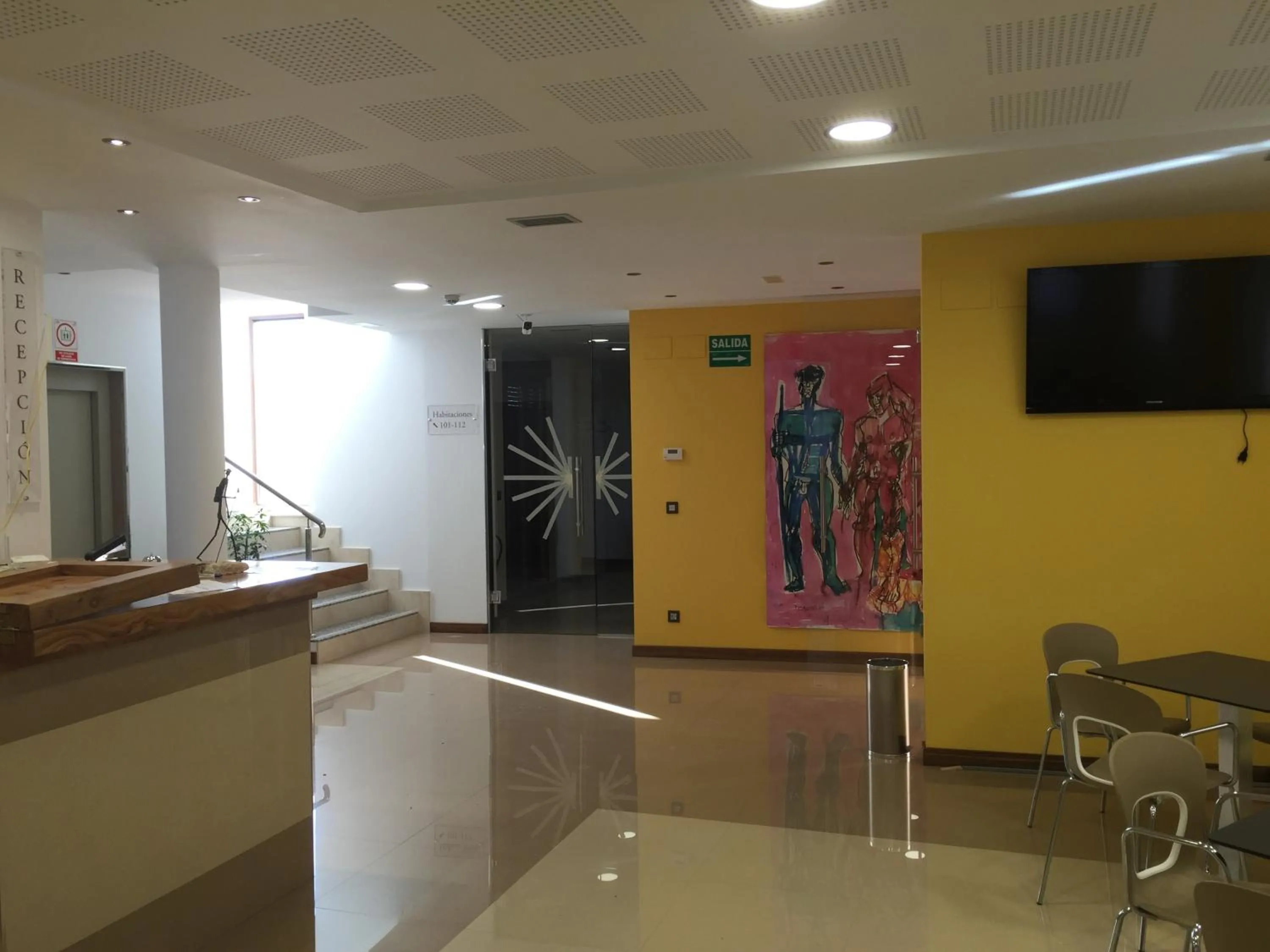 Lobby or reception in Hotel Rural En El Camino