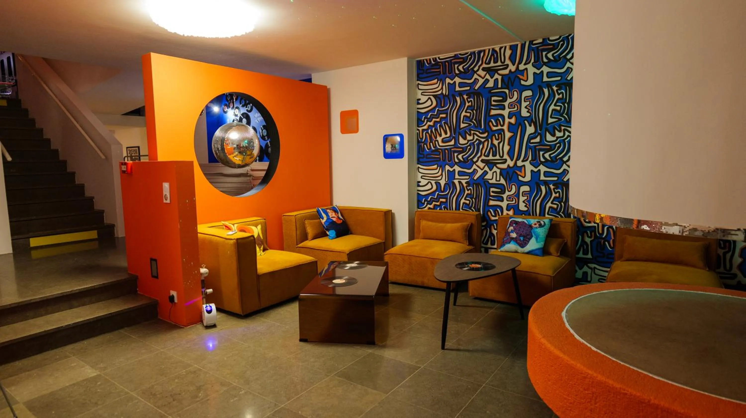 Living room in HYP'Hotel