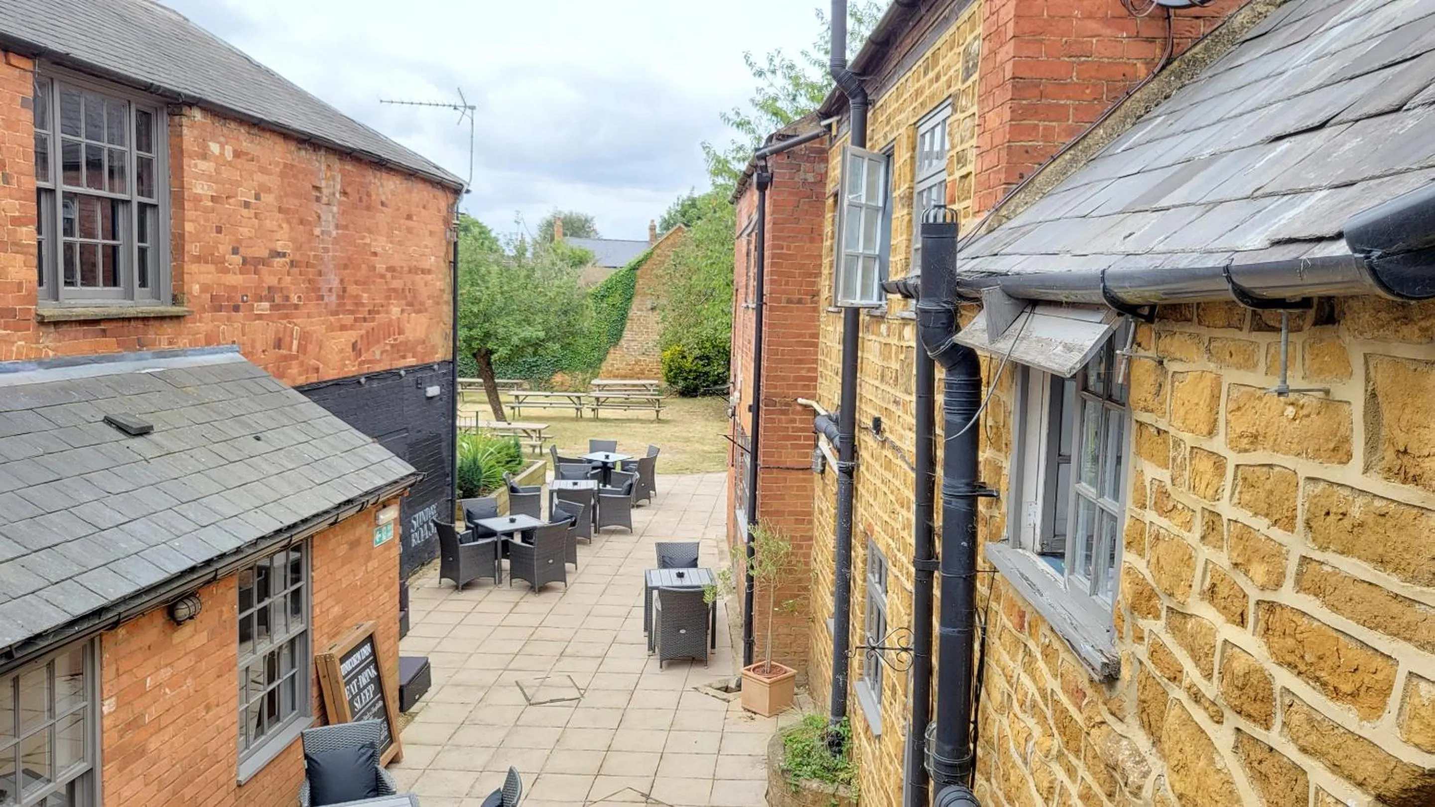 Property building in Unicorn Inn