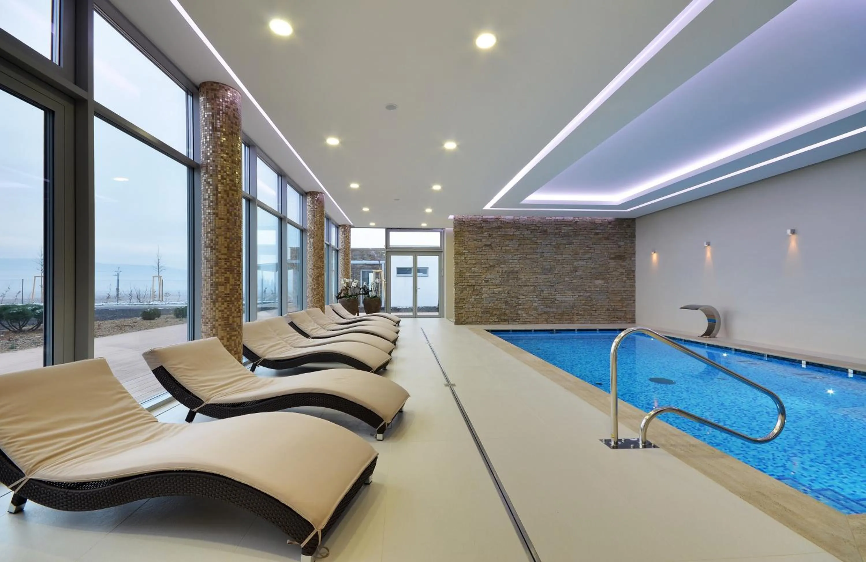 Swimming pool in Hotel Harmony Medical & Wellness-Free Parking, 1,8km from the center