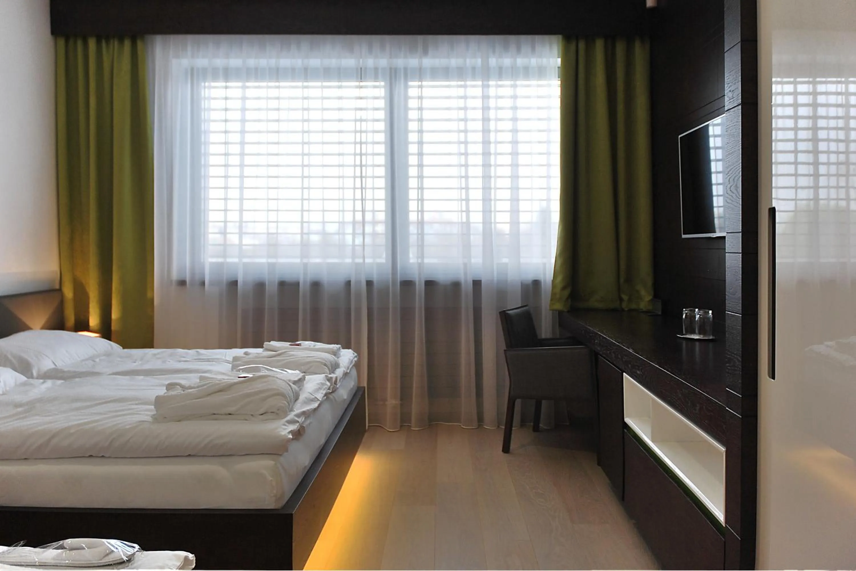 Photo of the whole room, Bed in Hotel Harmony Medical & Wellness-Free Parking, 1,8km from the center