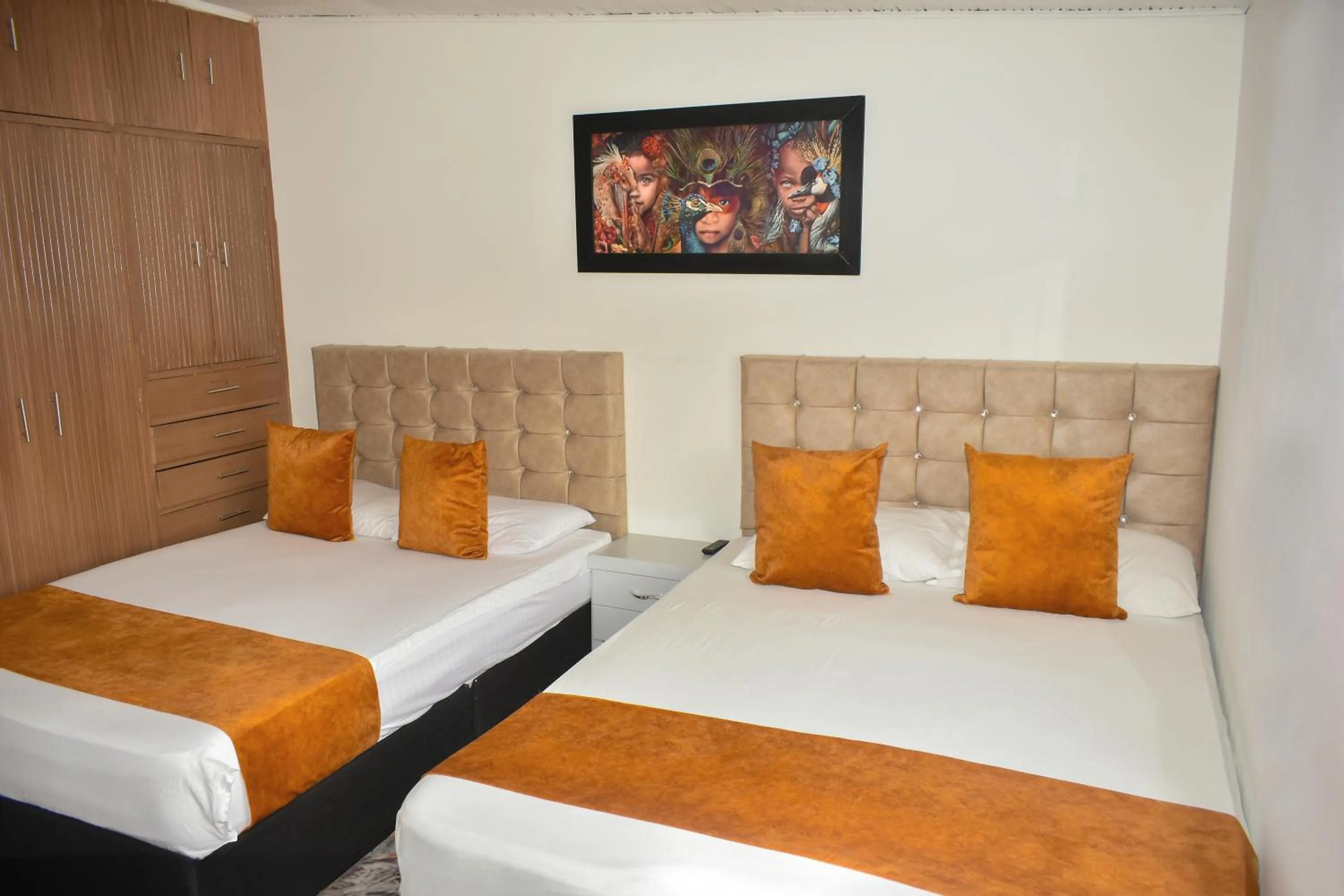 Bed in Hotel Flamante Bulevar