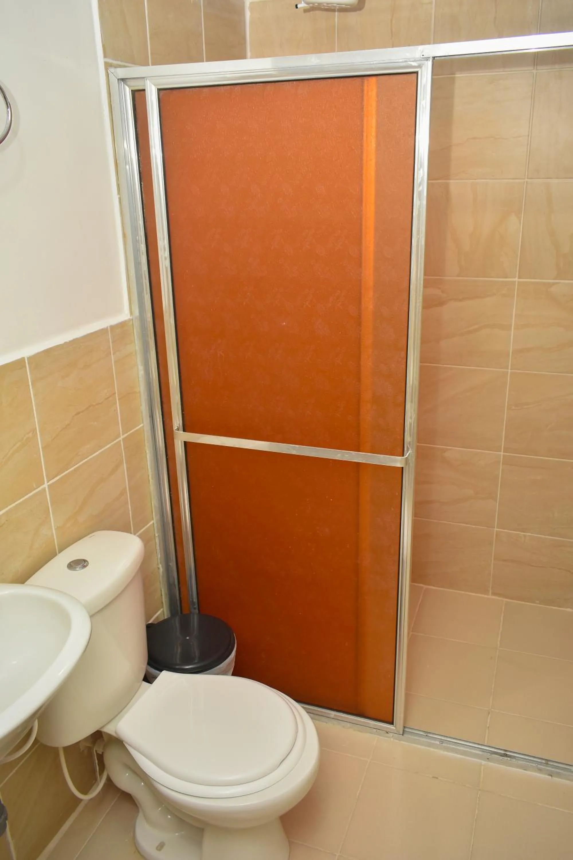 Shower in Hotel Flamante Bulevar