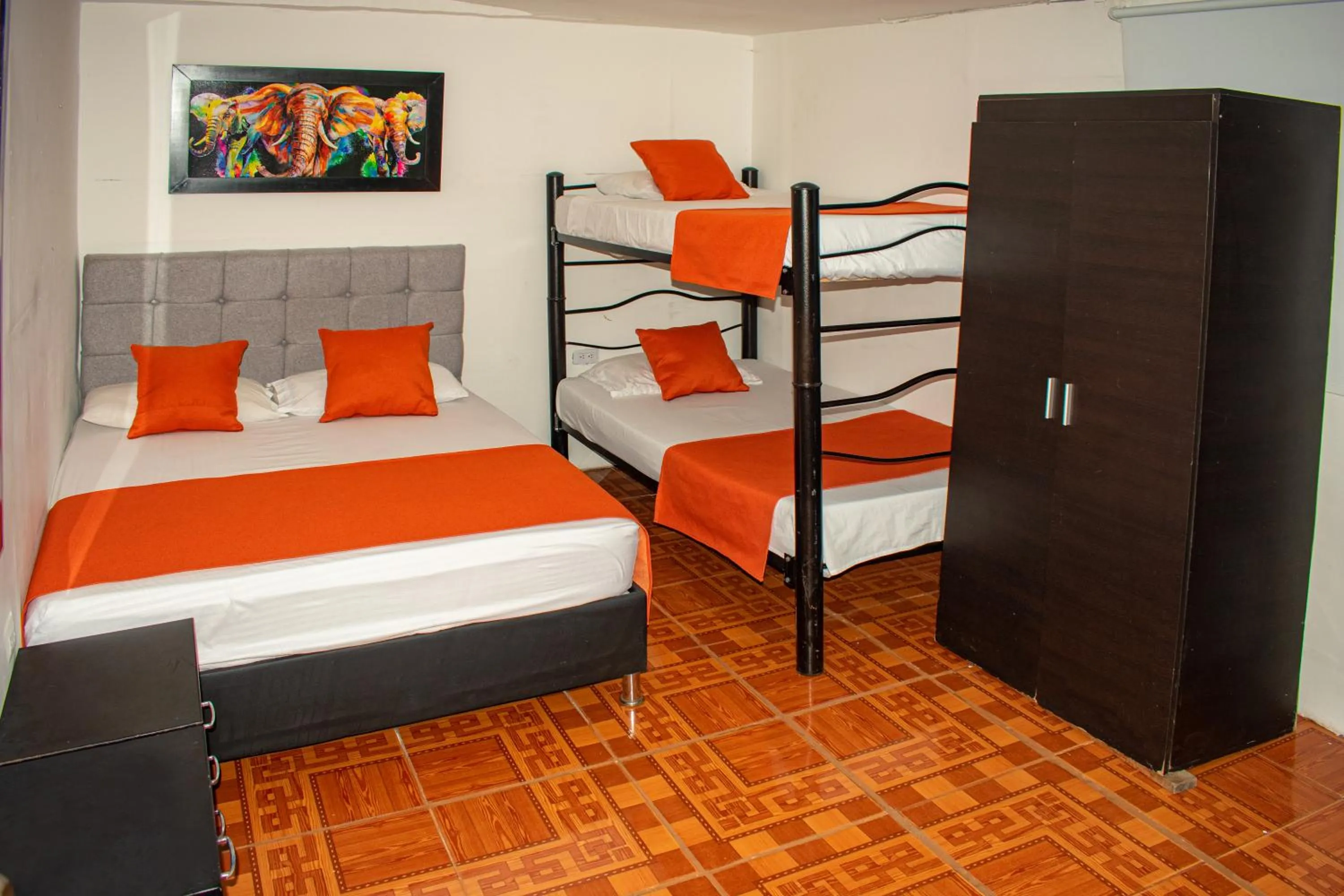 Bed in Hotel Flamante Bulevar