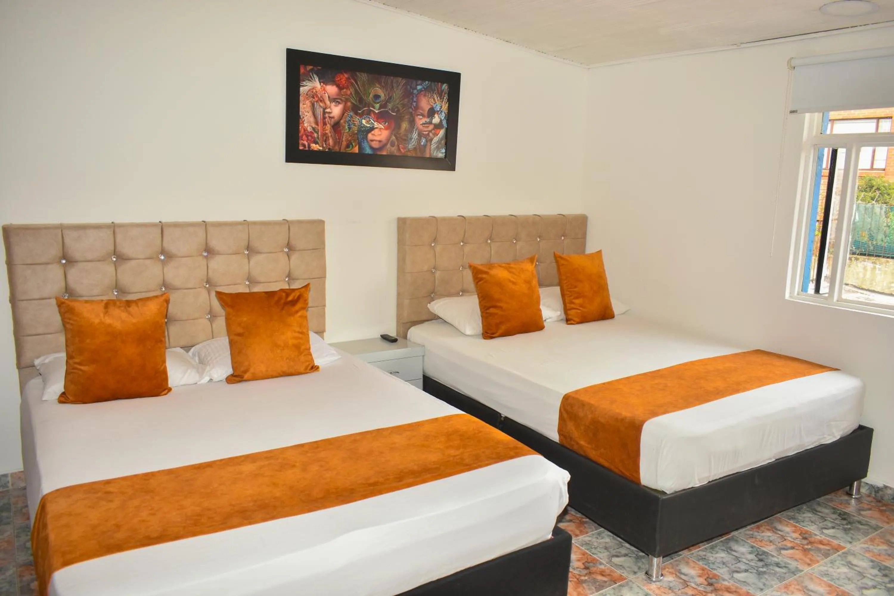 Bed in Hotel Flamante Bulevar