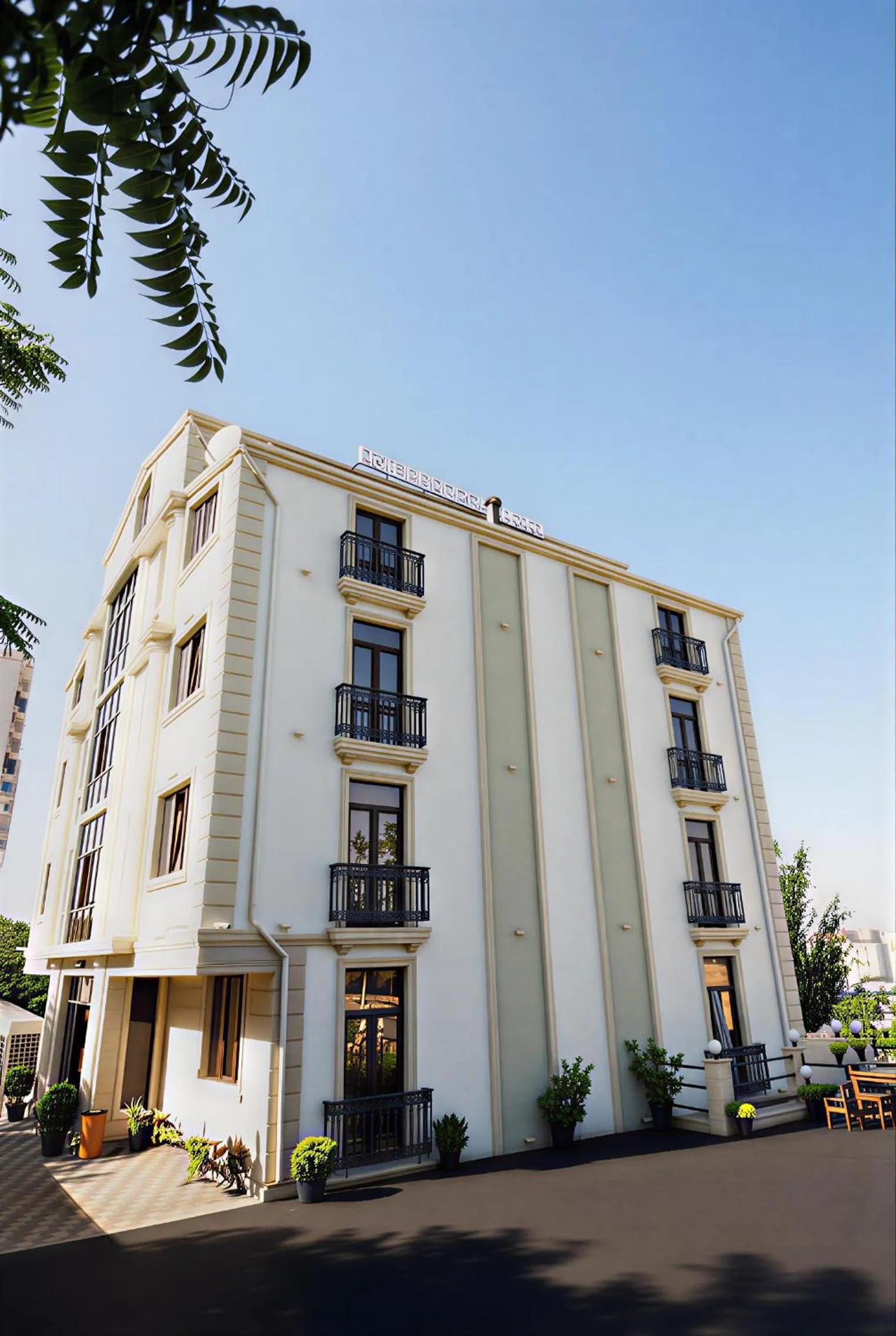 Property building in Royal Meridien Hotel