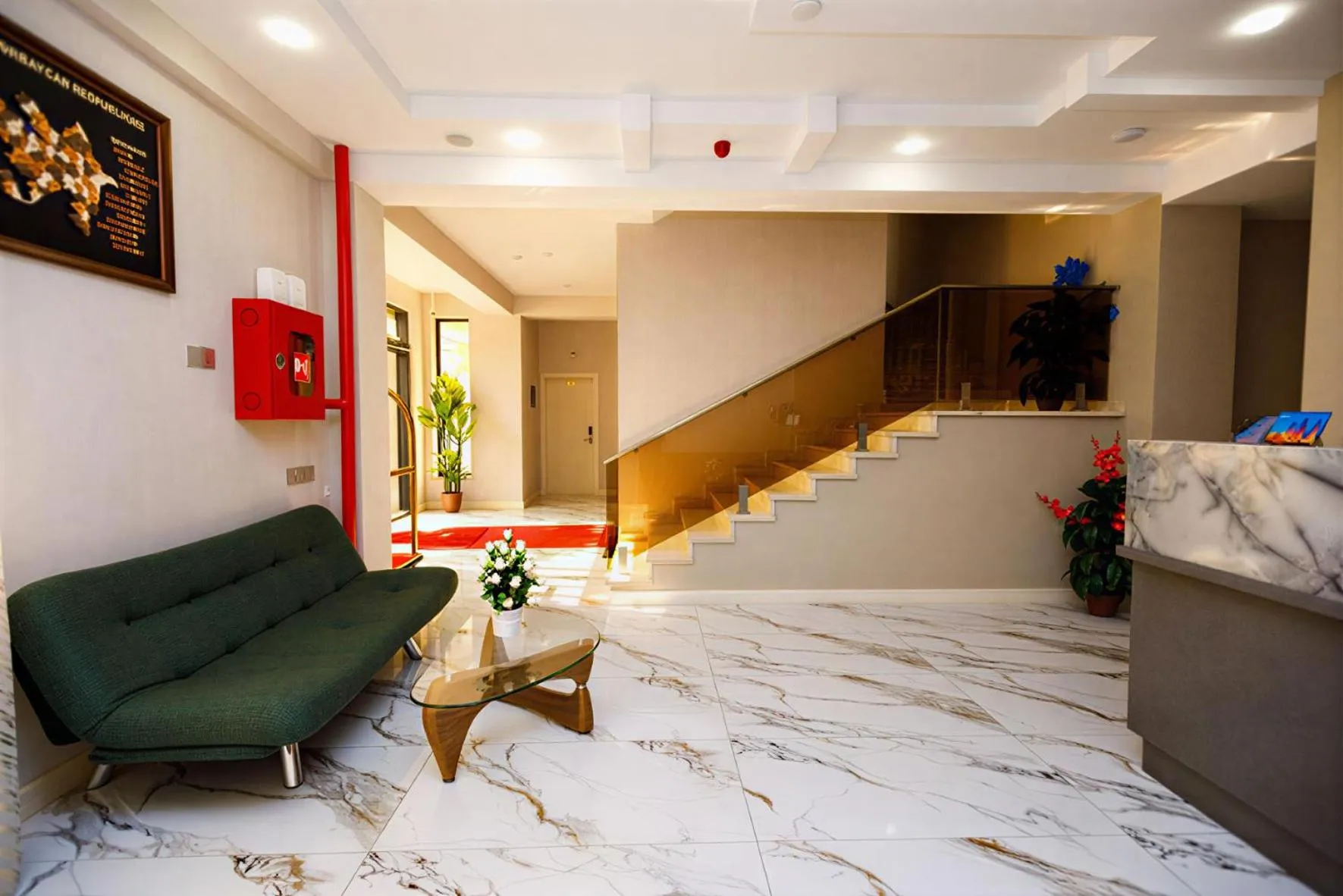 Lobby or reception in Royal Meridien Hotel