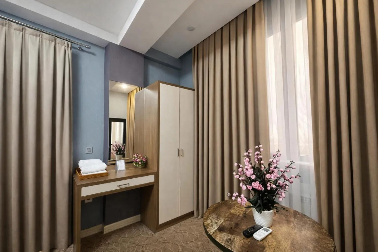 wardrobe in Royal Meridien Hotel