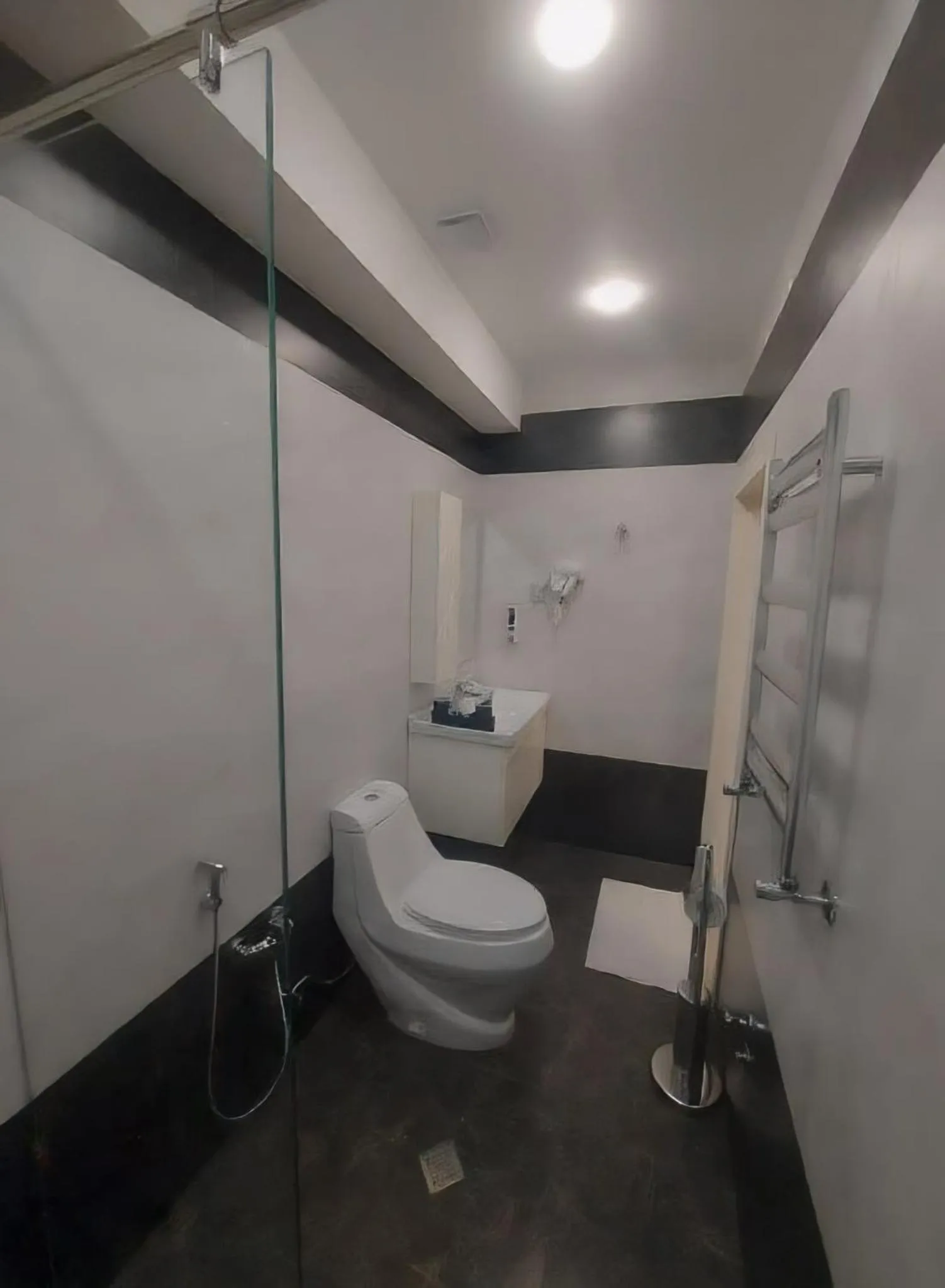 Toilet in Royal Meridien Hotel