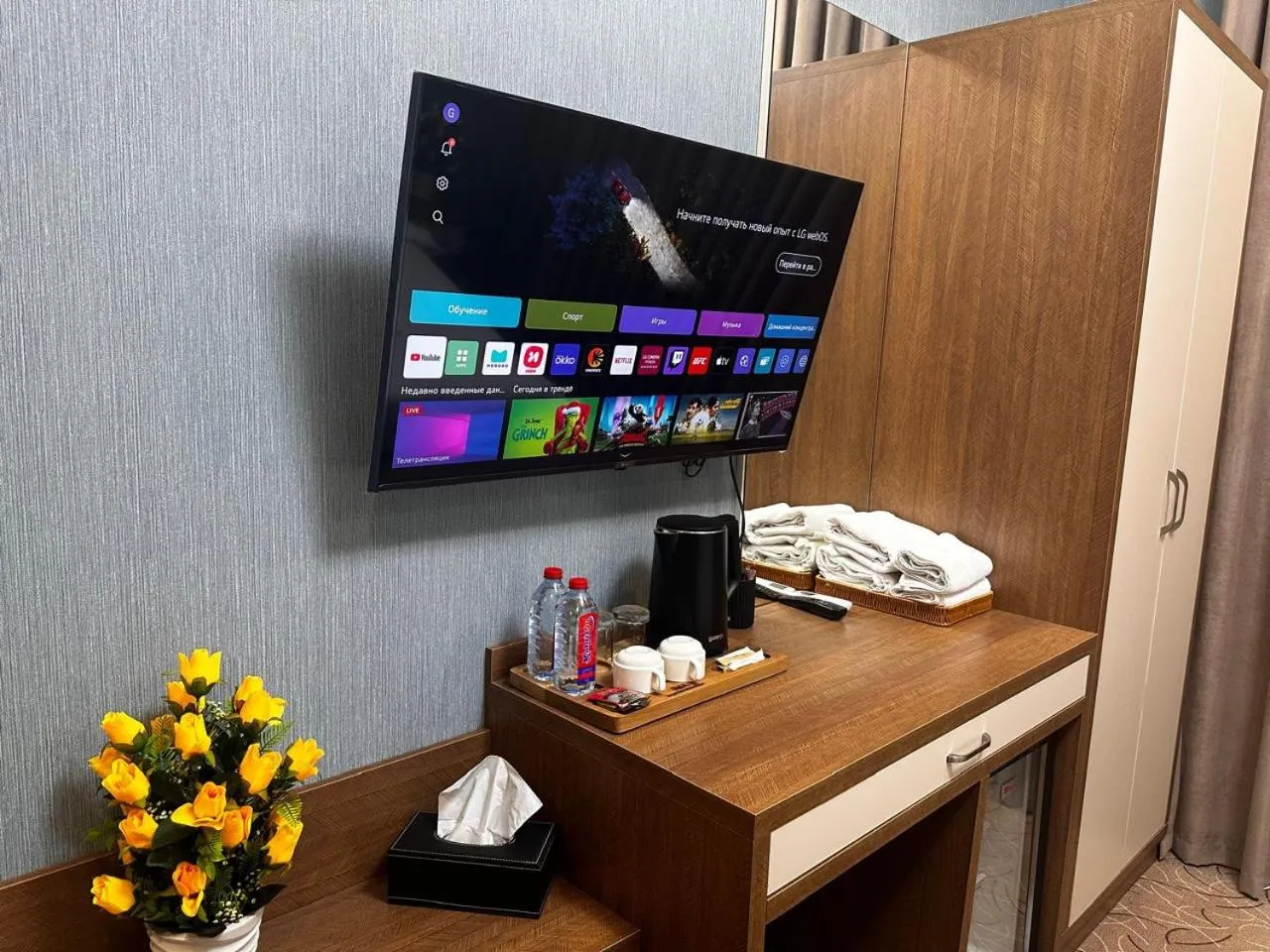 TV and multimedia in Royal Meridien Hotel