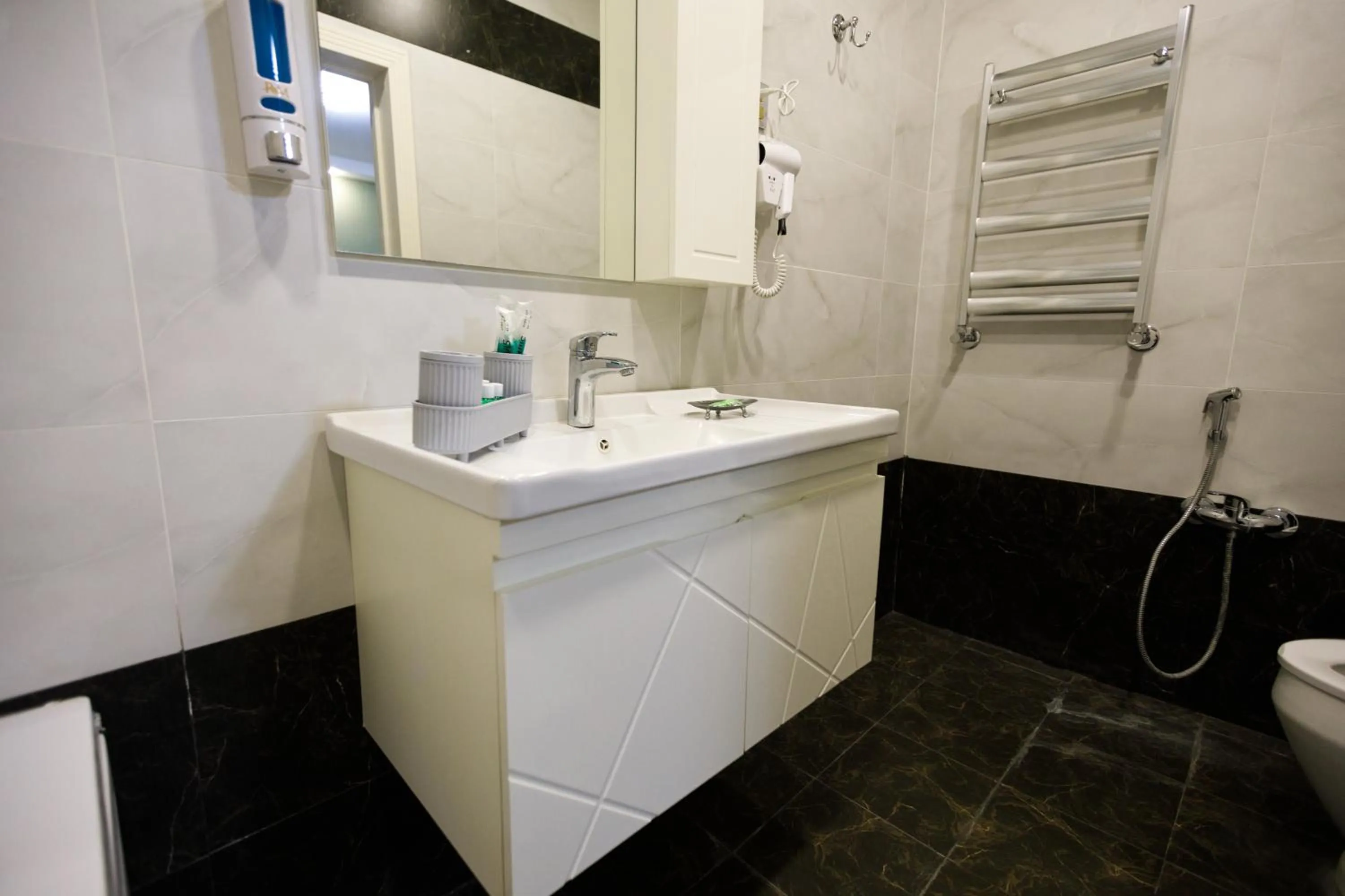 Toilet in Royal Meridien Hotel