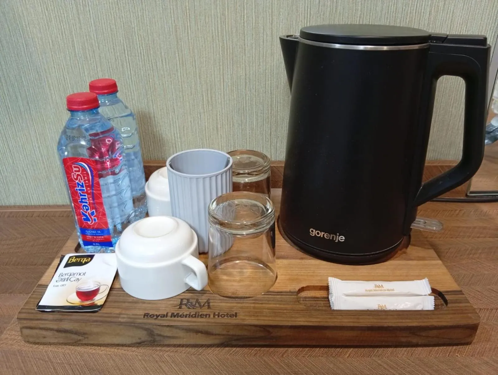 Coffee/tea facilities in Royal Meridien Hotel