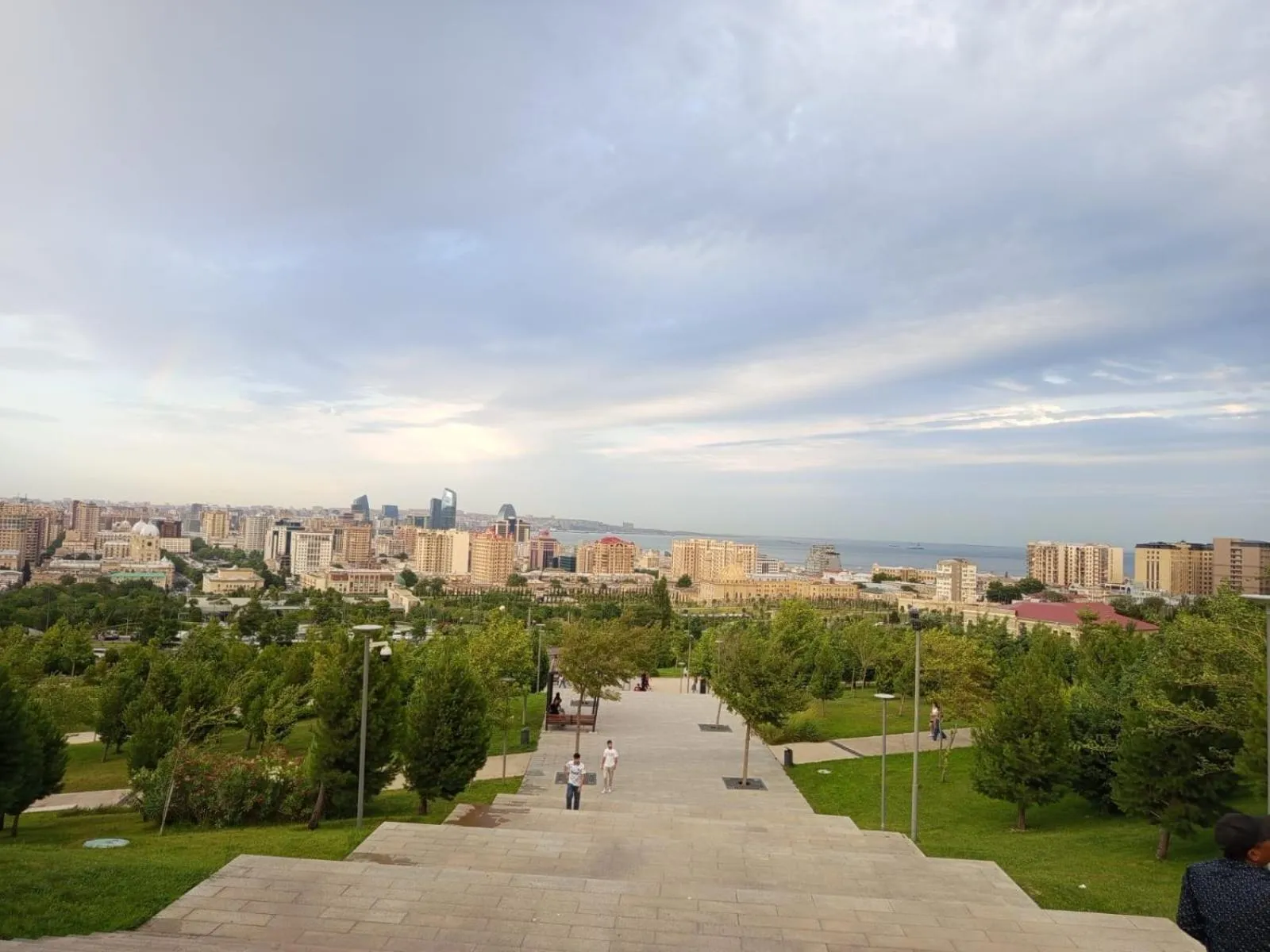 Garden in Royal Meridien Hotel