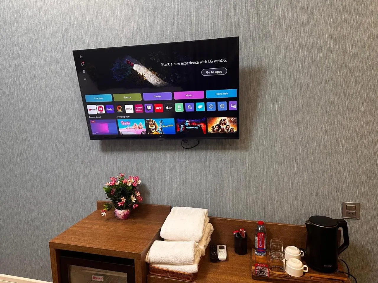 TV and multimedia in Royal Meridien Hotel