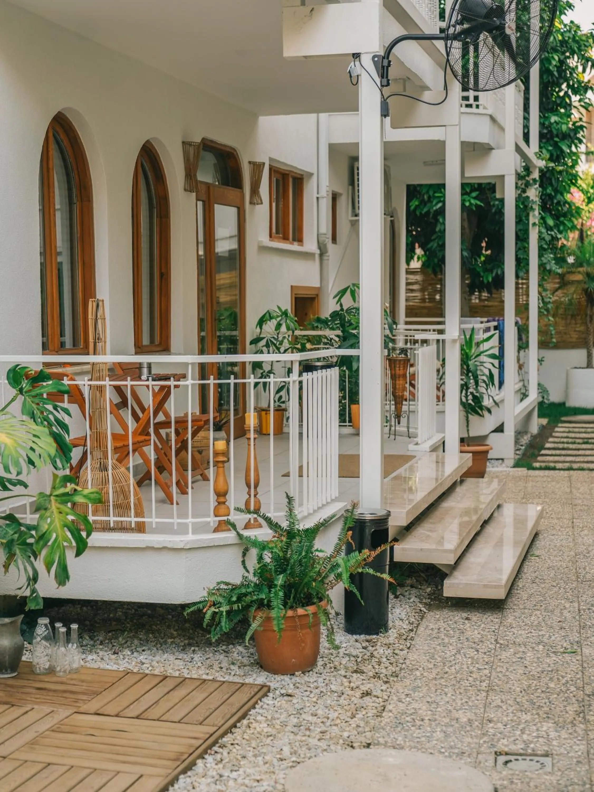 Facade/entrance in Nephos Beach Hotel