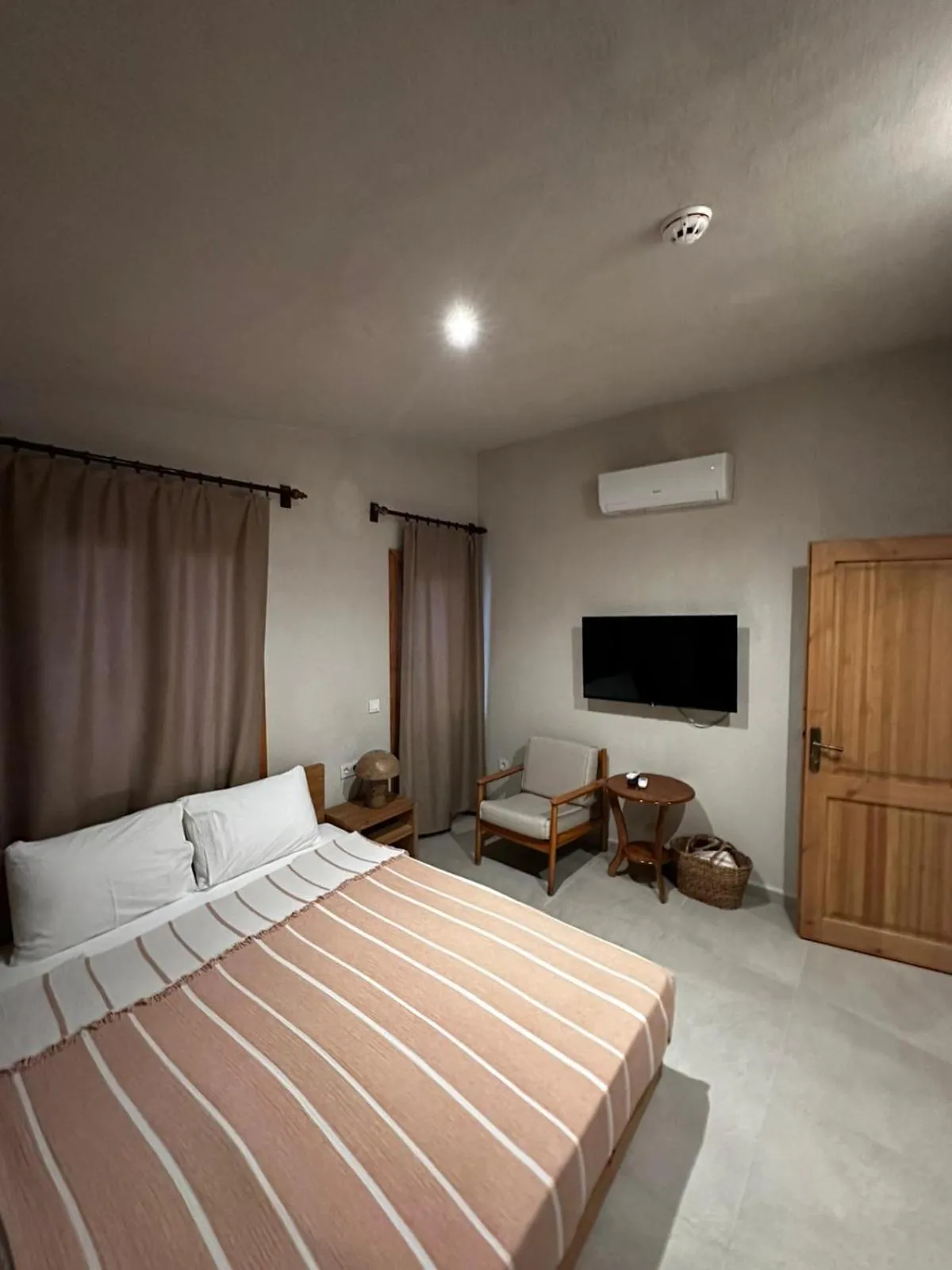 Bedroom in Nephos Beach Hotel