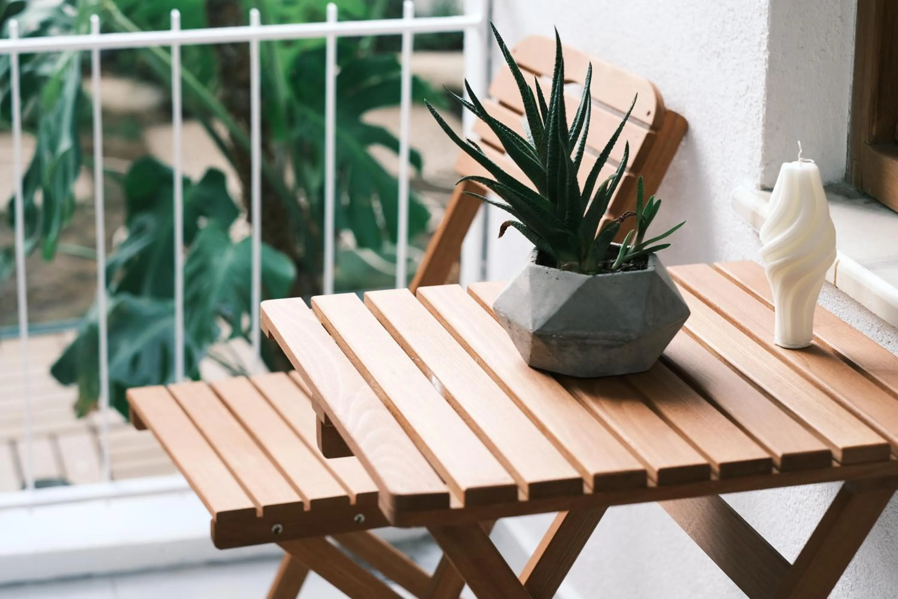 Patio in Nephos Beach Hotel