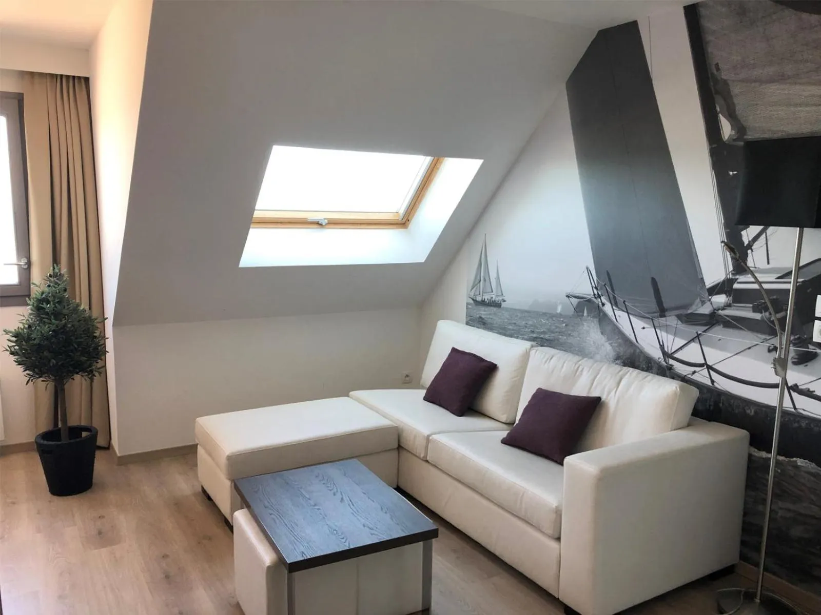 Living room in Evancy Etoile de Mer