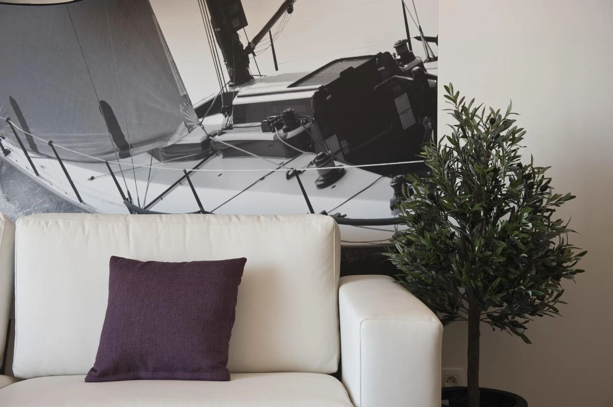 Living room in Evancy Etoile de Mer