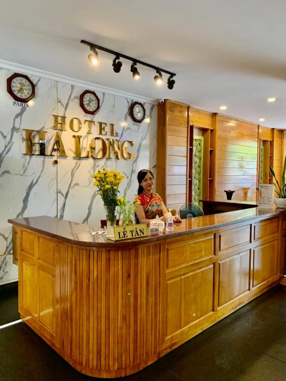 Staff in Ha Long hotel