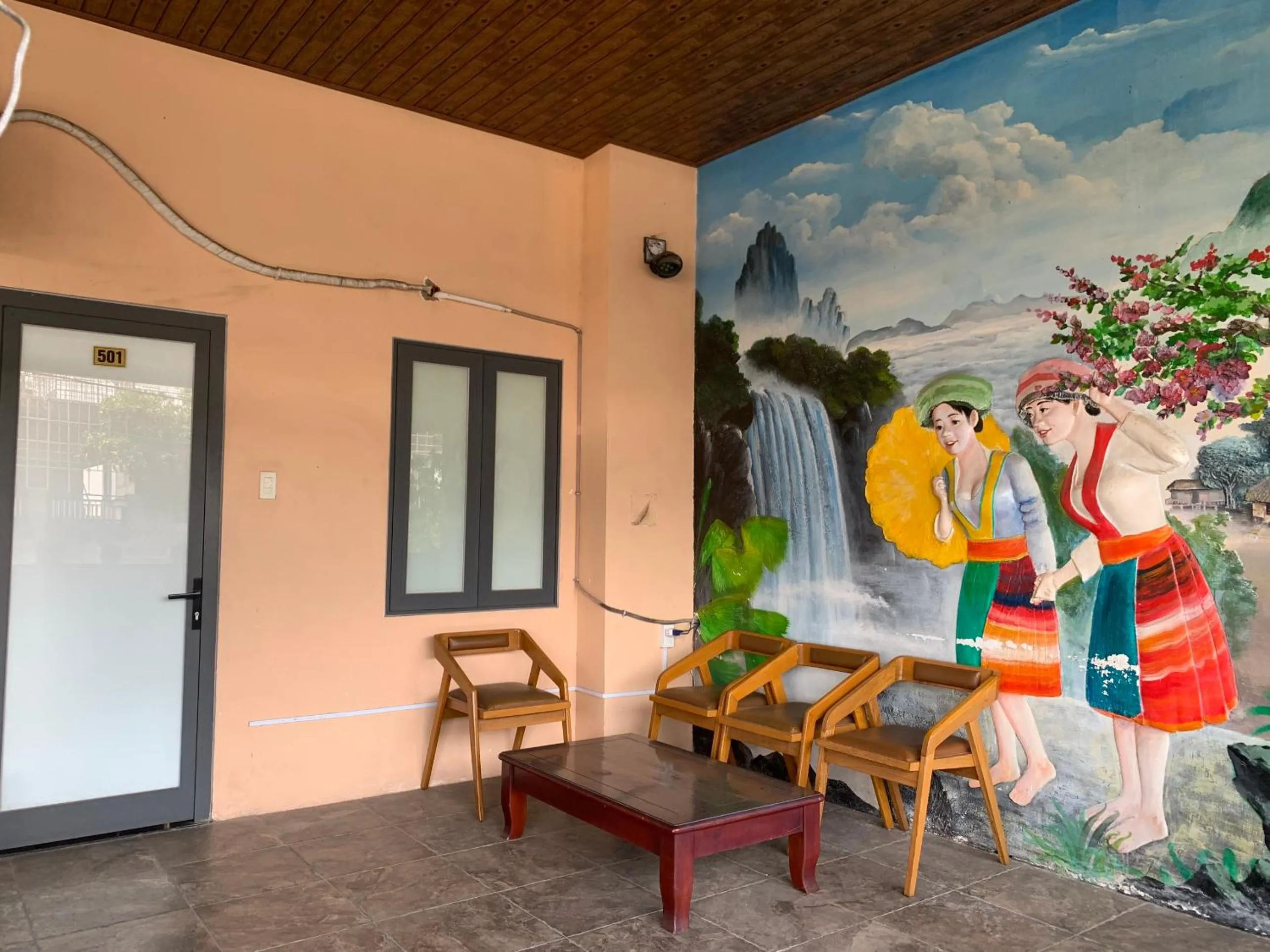 Balcony/Terrace in Ha Long hotel