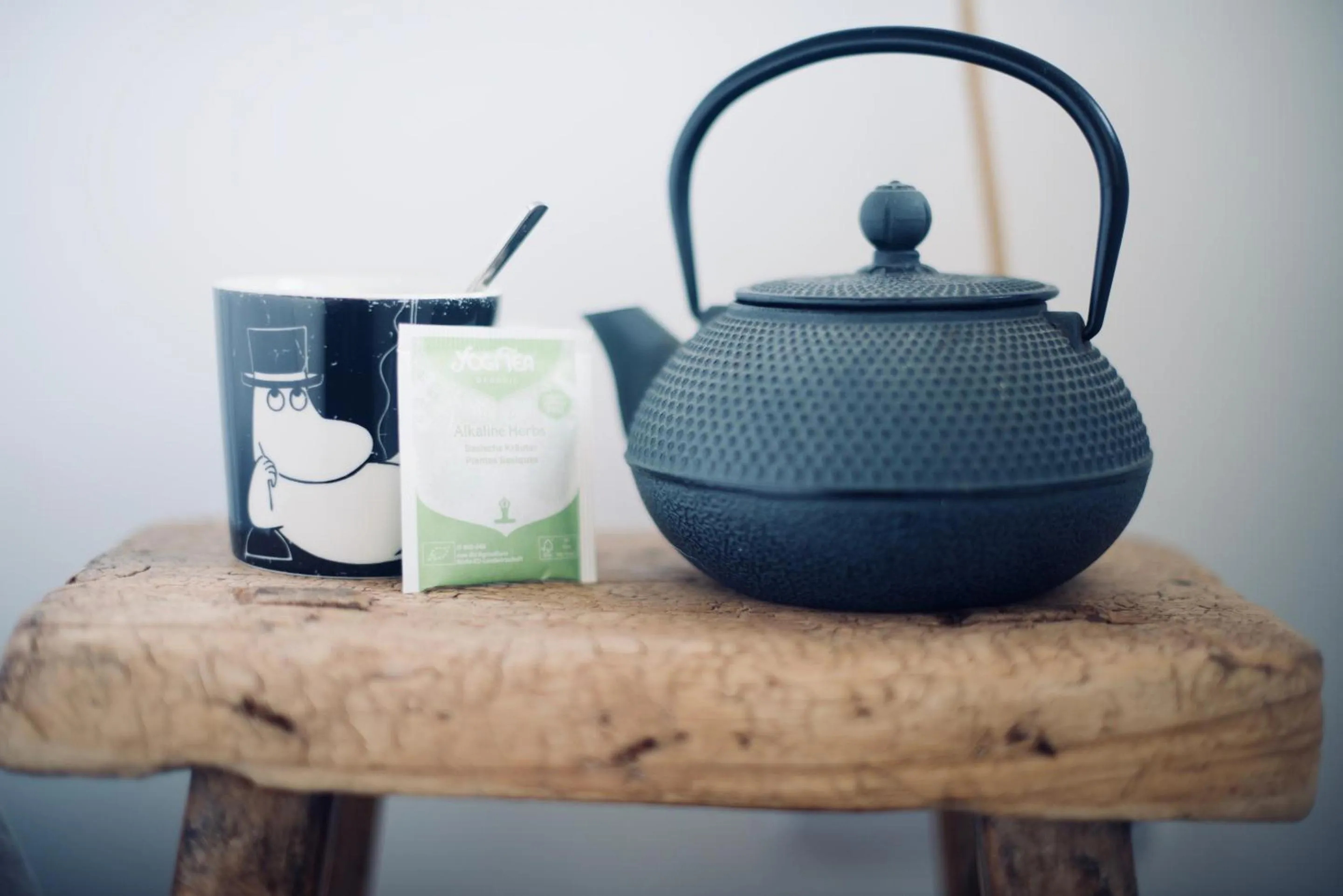 Bedroom in Wester Auchraw Longhouse Artful highland stay
