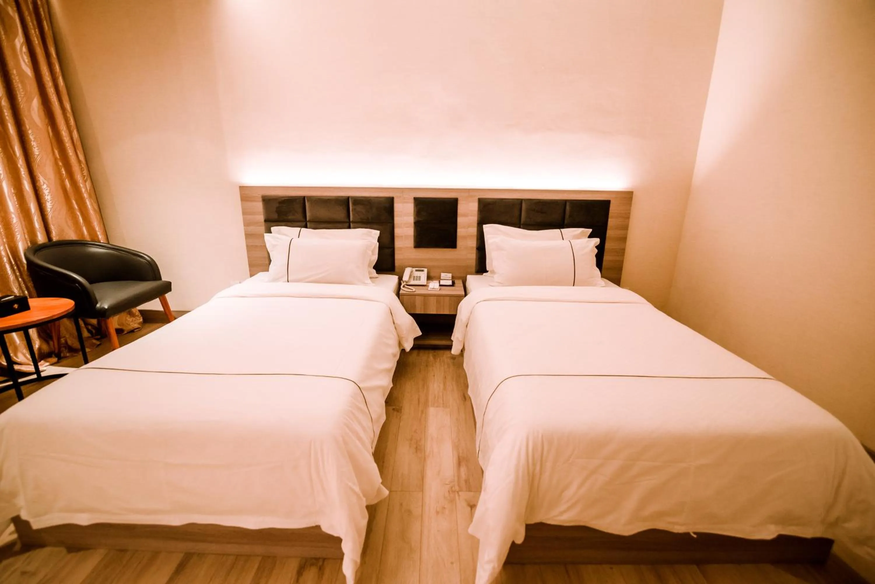 Bed in Le President Hotel