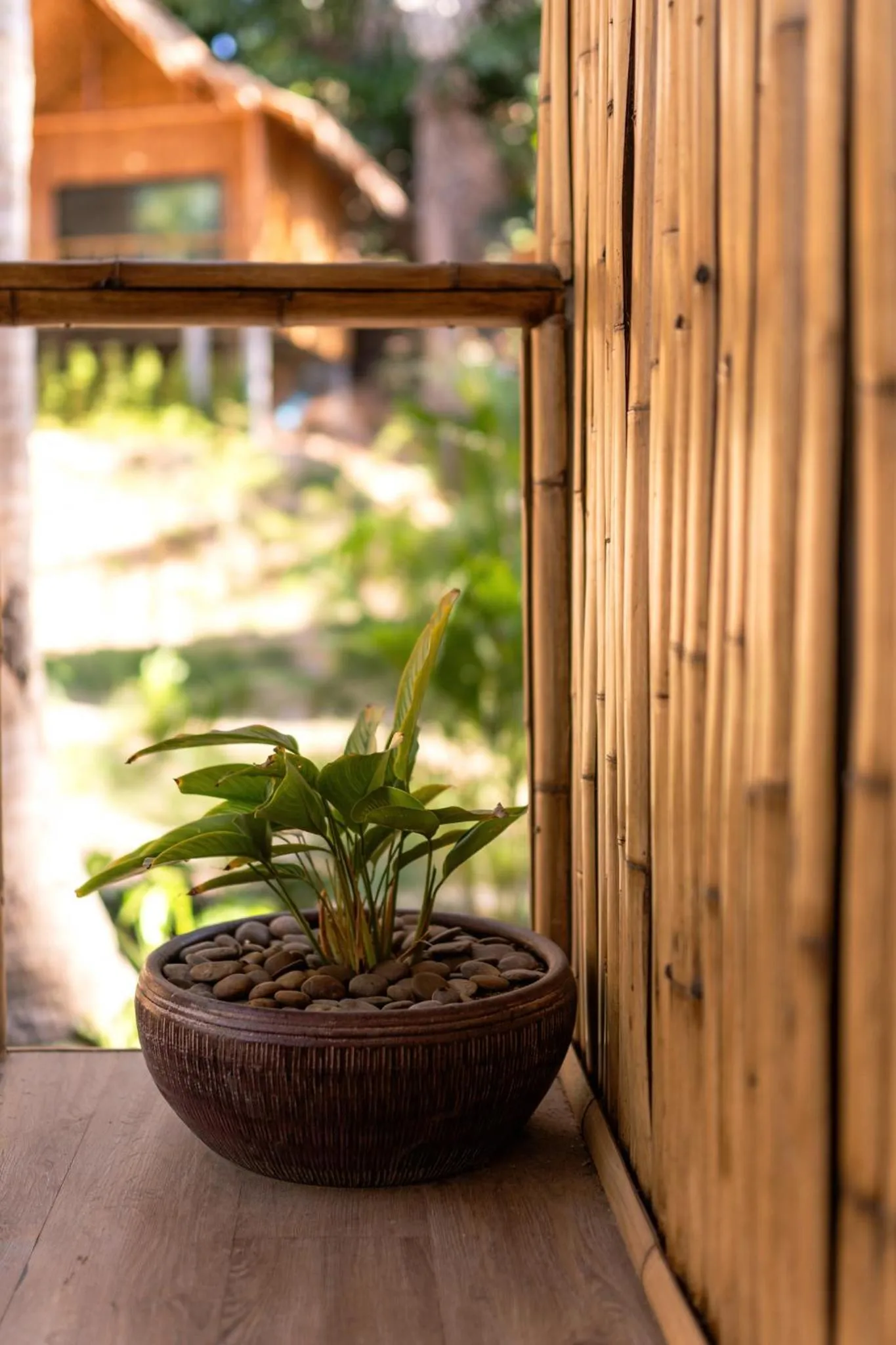 Decorative detail in Coconut Bay Eco Resort