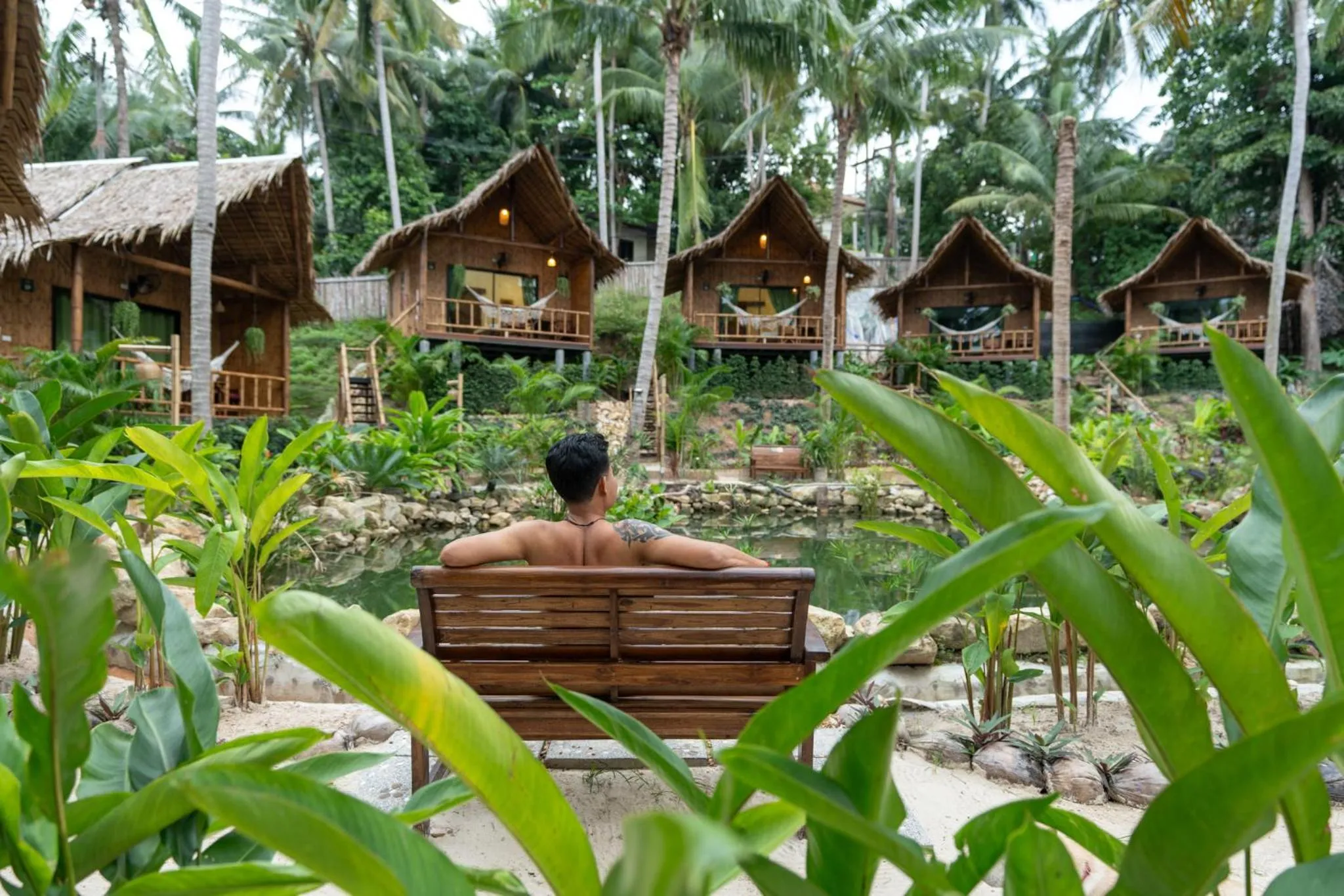 Garden in Coconut Bay Eco Resort