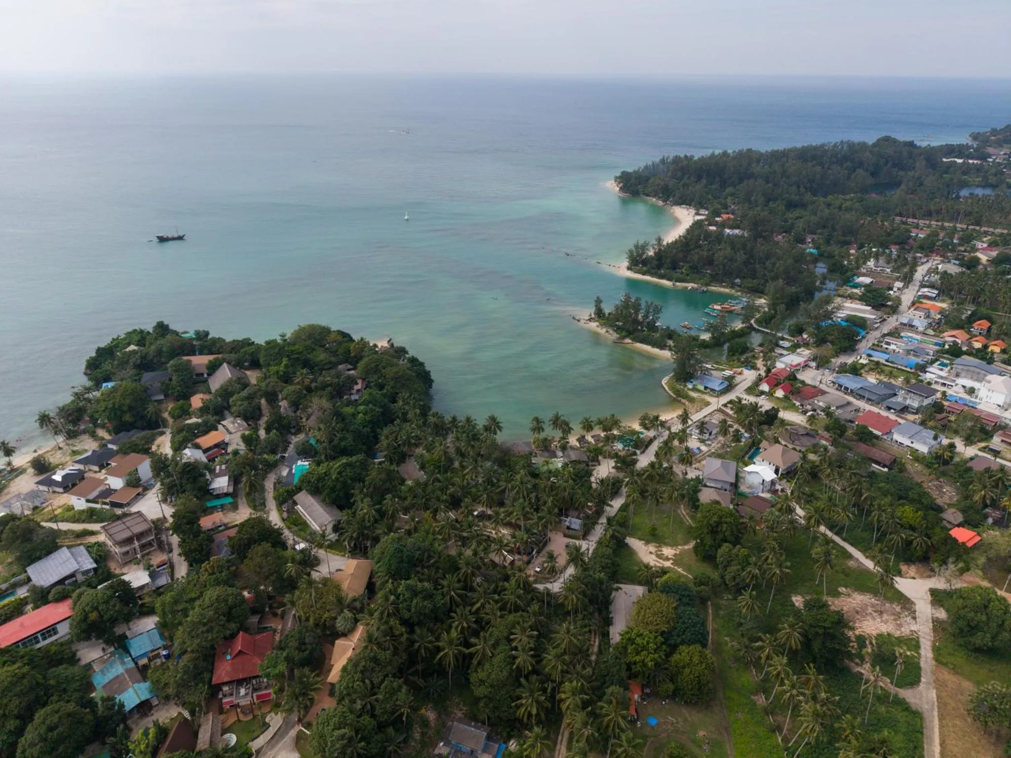 Bird's eye view in Coconut Bay Eco Resort