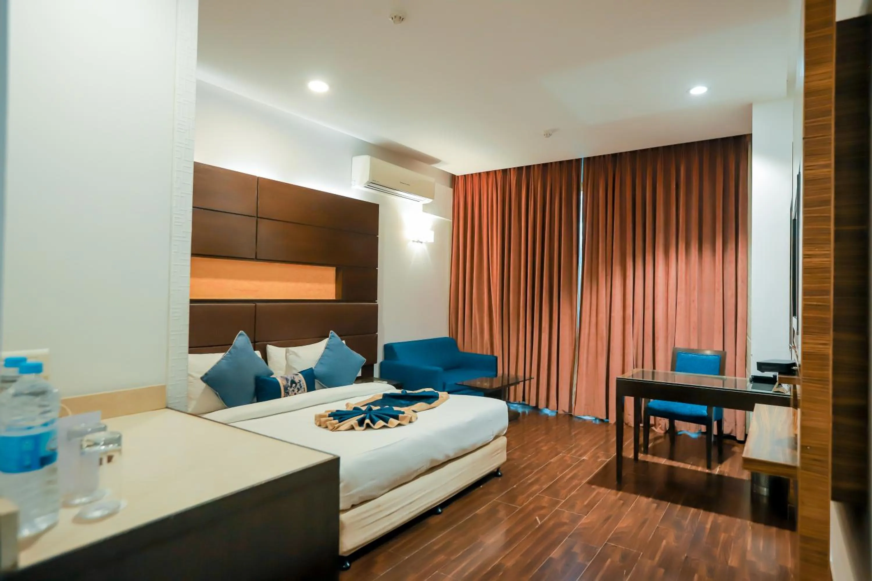 Bed in Bel-La Monde Hotel Chhattarpur South Delhi